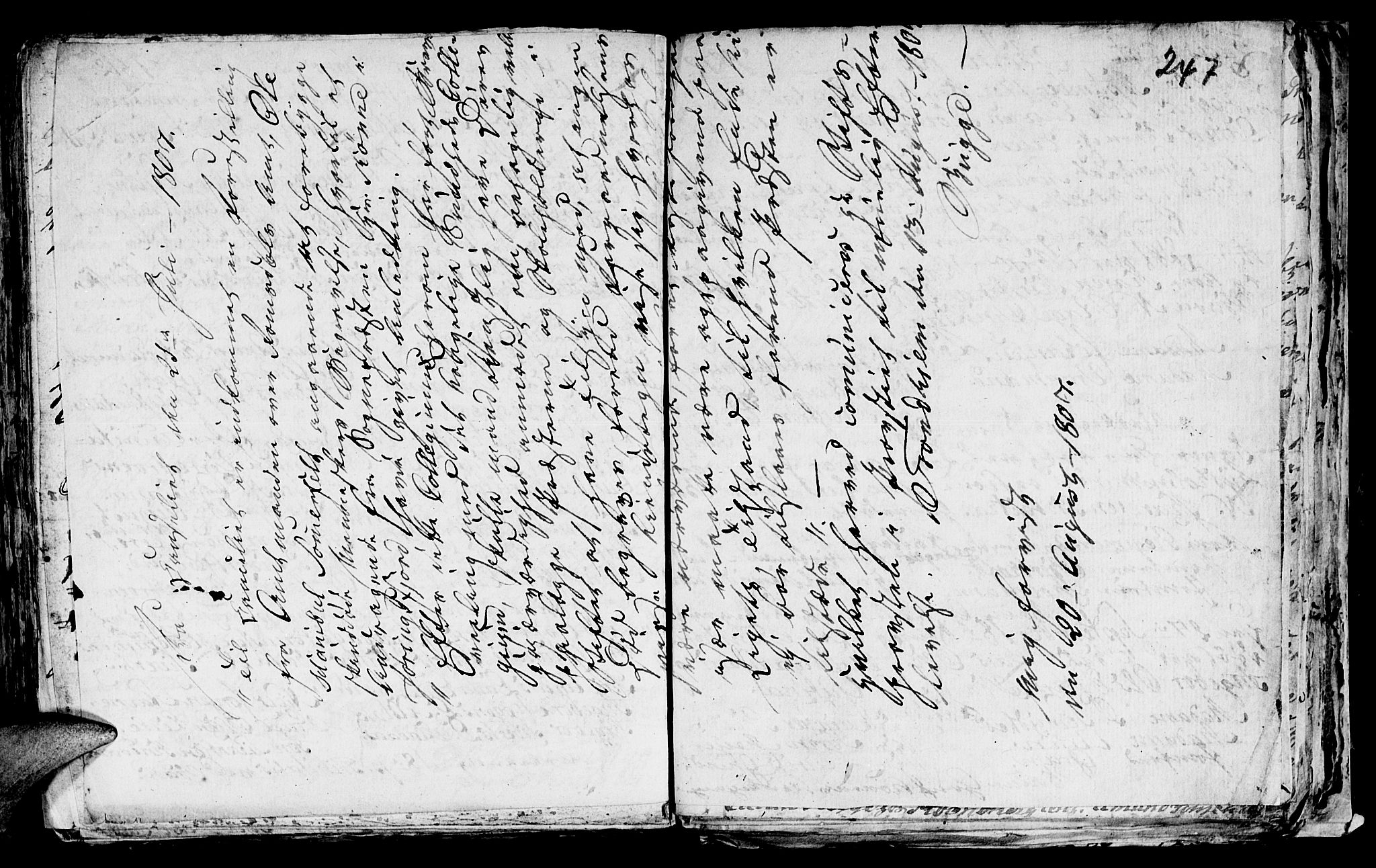 Ministerialprotokoller, klokkerbøker og fødselsregistre - Sør-Trøndelag, AV/SAT-A-1456/606/L0305: Parish register (copy) no. 606C01, 1757-1819, p. 247