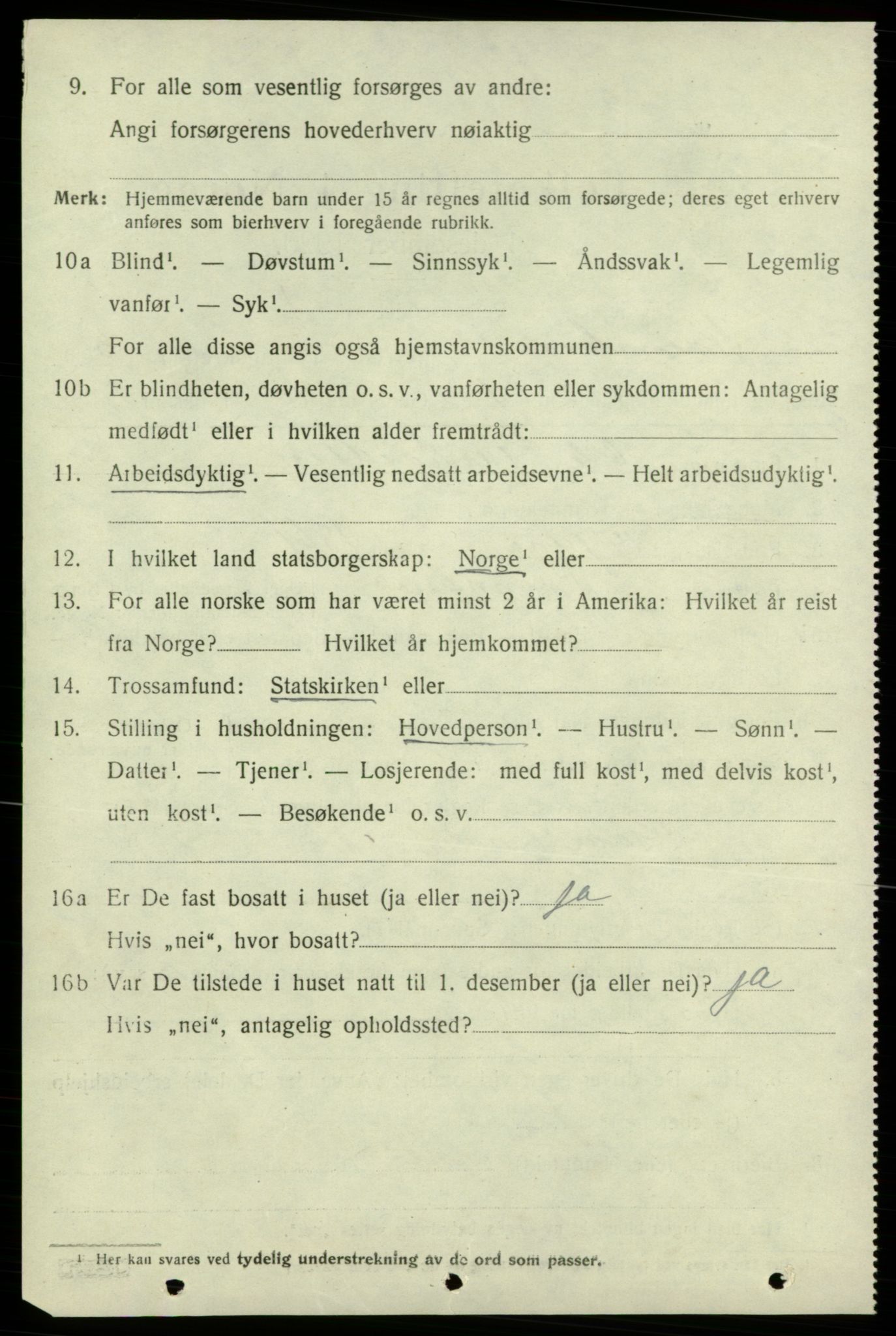 SAB, 1920 census for Kvinnherad, 1920, p. 4485