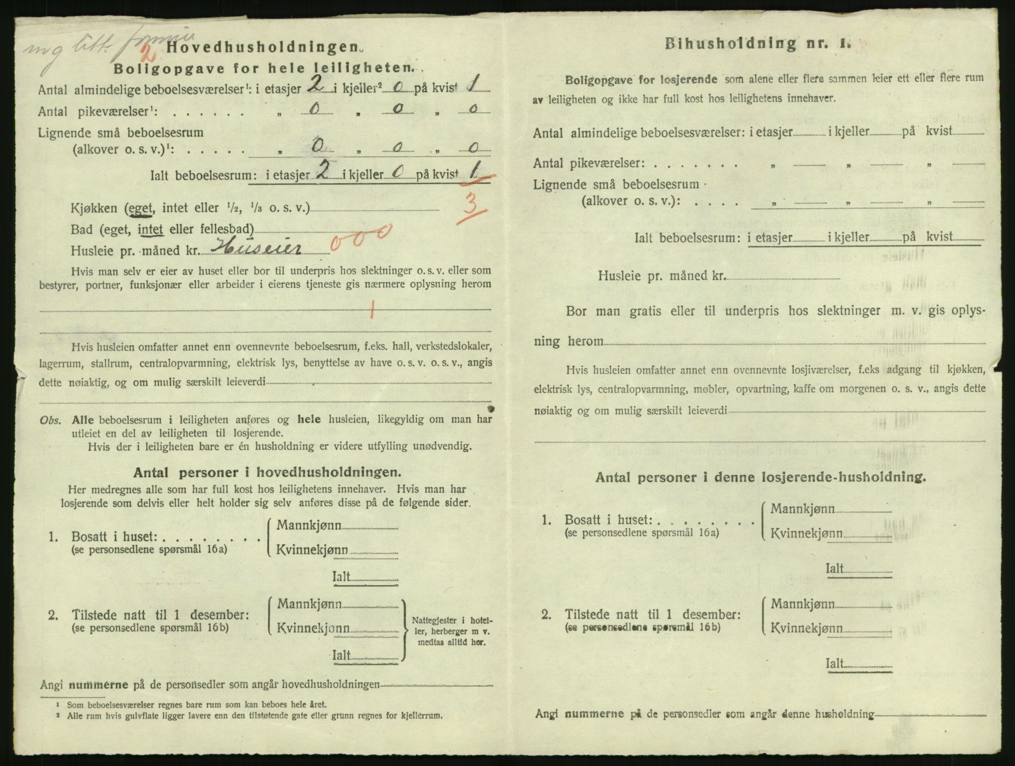 SAK, 1920 census for Tvedestrand, 1920, p. 916