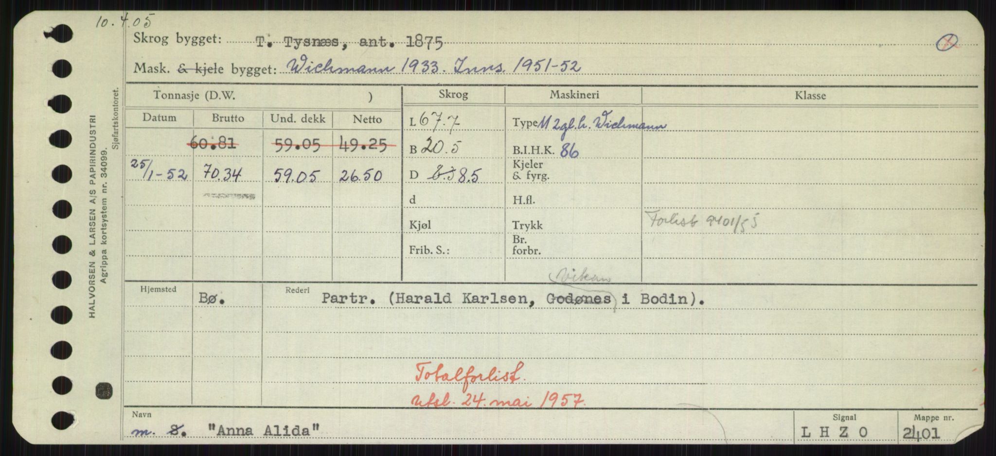 Sjøfartsdirektoratet med forløpere, Skipsmålingen, AV/RA-S-1627/H/Hd/L0001: Fartøy, A-Anv, p. 679