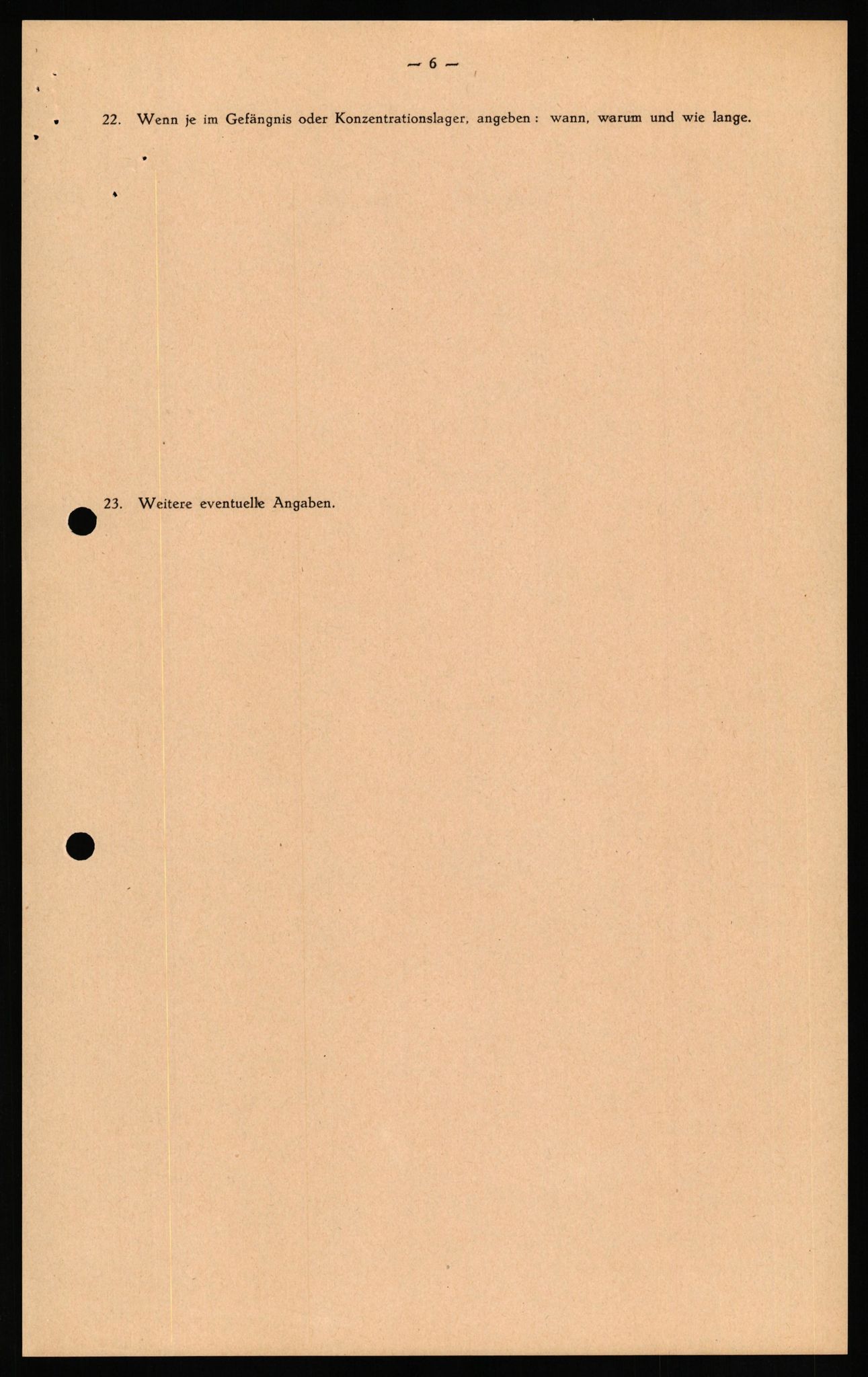 Forsvaret, Forsvarets overkommando II, AV/RA-RAFA-3915/D/Db/L0023: CI Questionaires. Tyske okkupasjonsstyrker i Norge. Tyskere., 1945-1946, p. 17