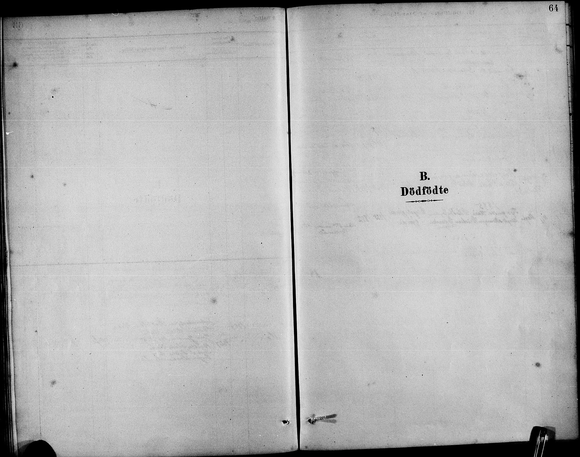Etne sokneprestembete, SAB/A-75001/H/Hab: Parish register (copy) no. B 4, 1879-1897, p. 64