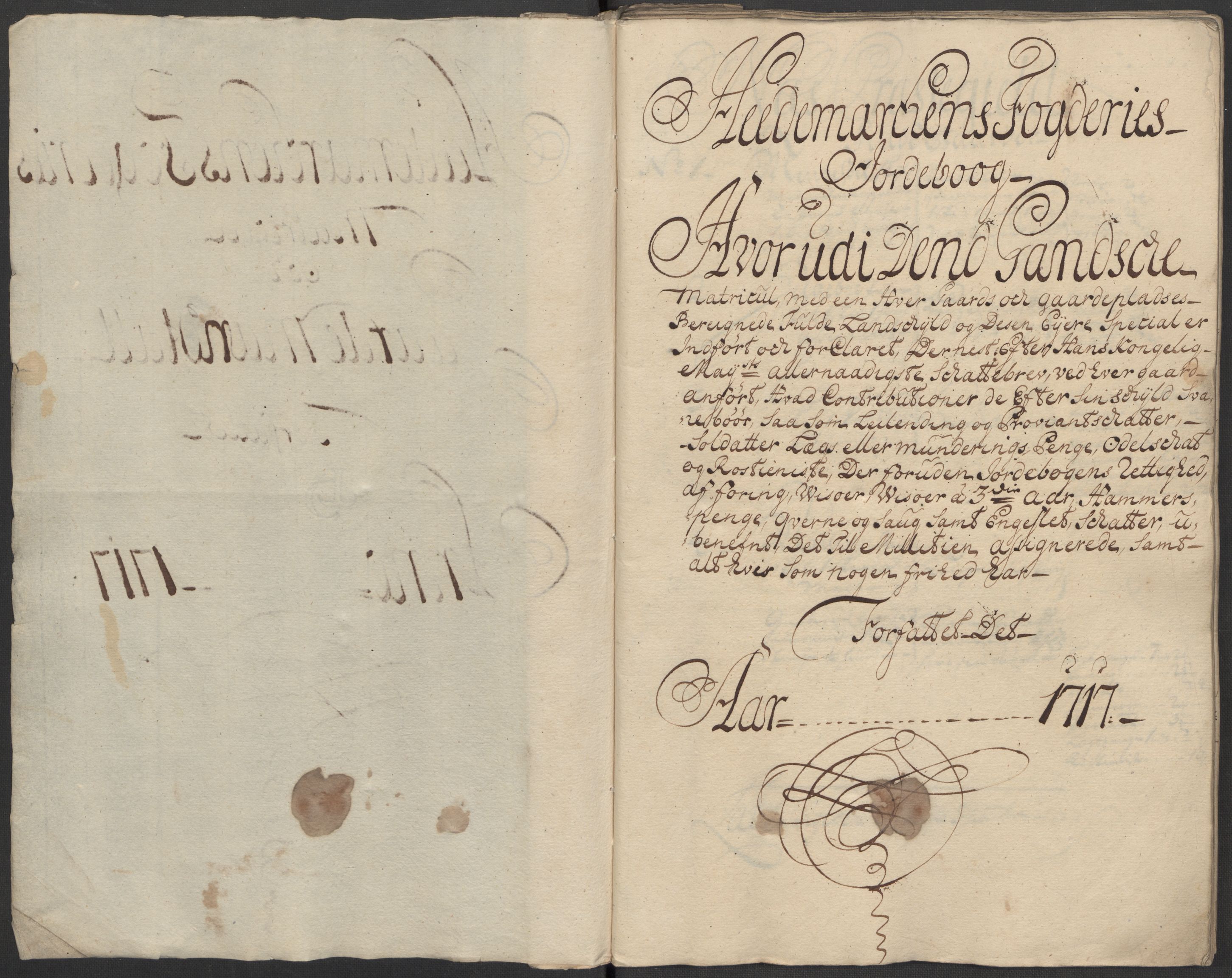 Rentekammeret inntil 1814, Reviderte regnskaper, Fogderegnskap, AV/RA-EA-4092/R16/L1056: Fogderegnskap Hedmark, 1717, p. 17