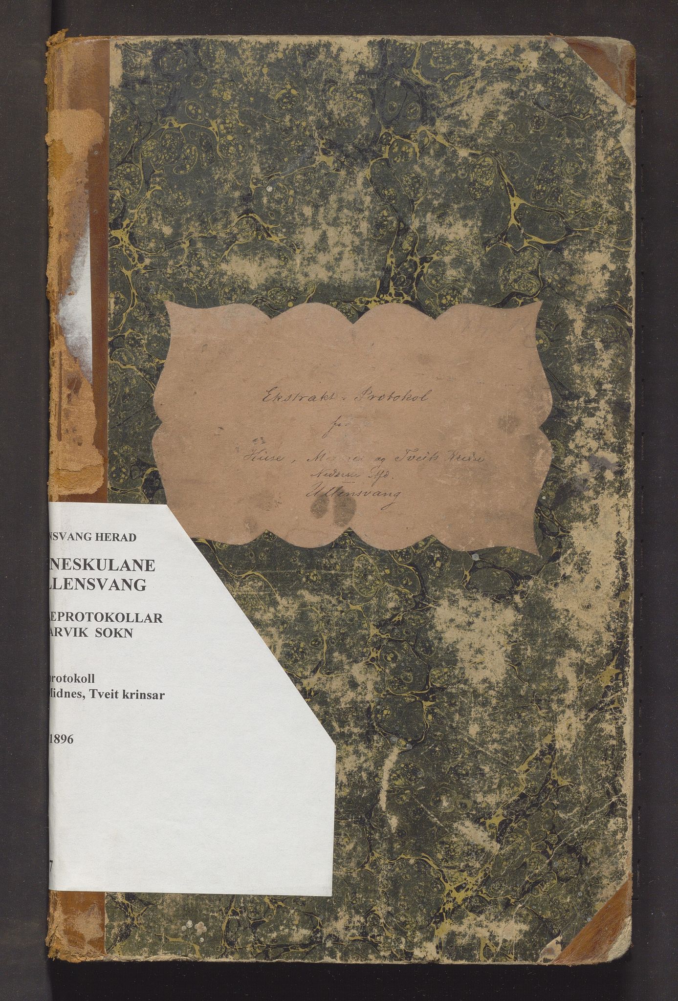 Ullensvang herad. Barneskulane , IKAH/1231b-231/F/Fa/Fab/L0007: Skuleprotokoll for Hus, Midnes og Tveit krinsar i Ullensvang prestegjeld, 1876-1896