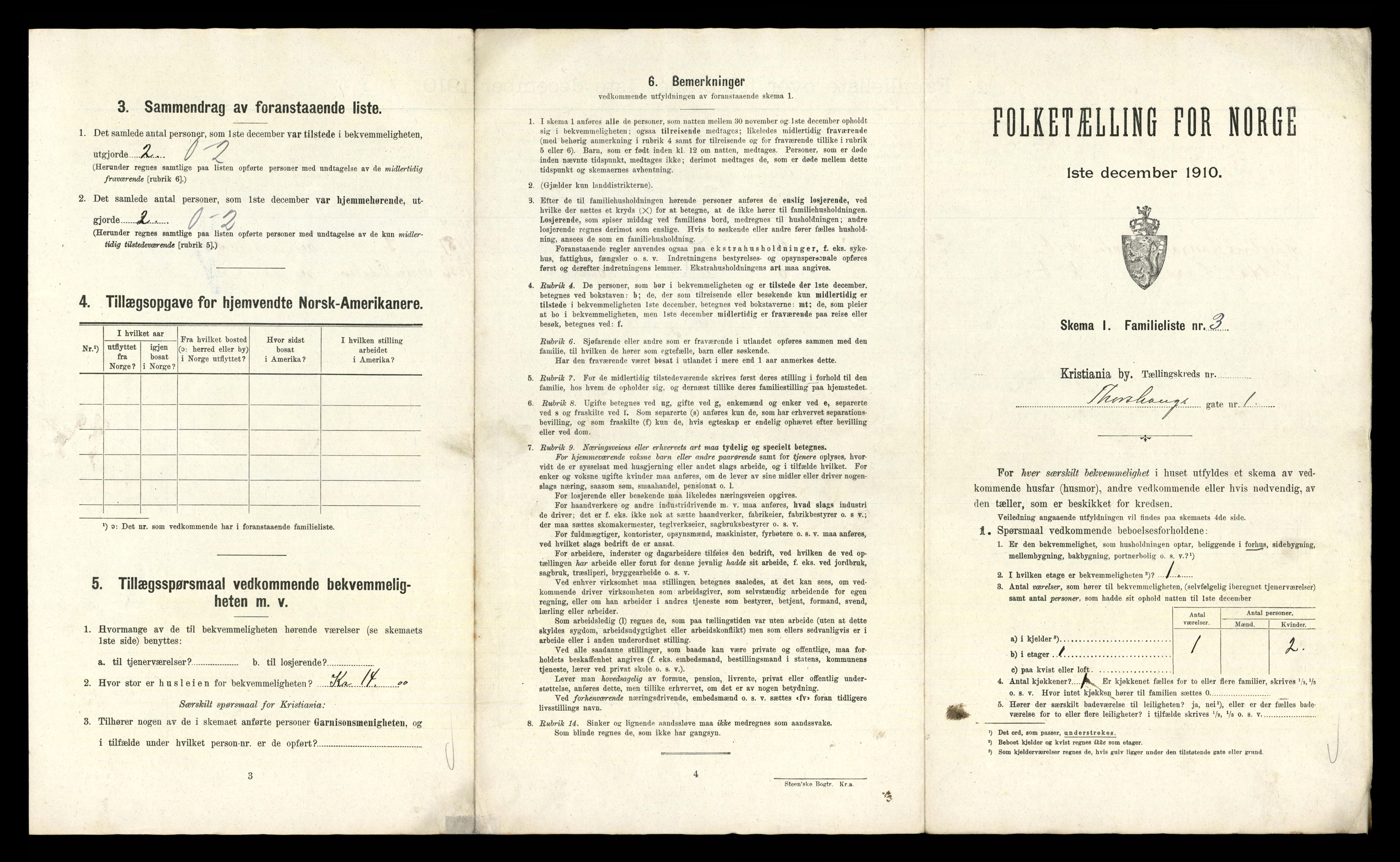 RA, 1910 census for Kristiania, 1910, p. 109701