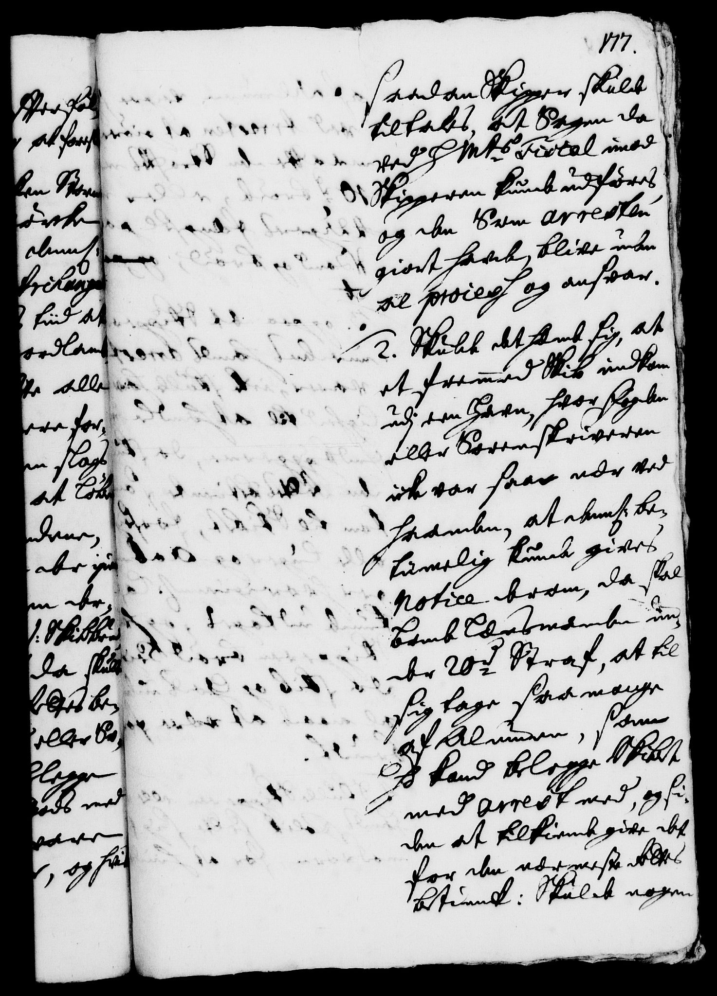 Rentekammeret, Kammerkanselliet, AV/RA-EA-3111/G/Gh/Gha/L0005: Norsk ekstraktmemorialprotokoll (merket RK 53.50), 1721-1723, p. 177