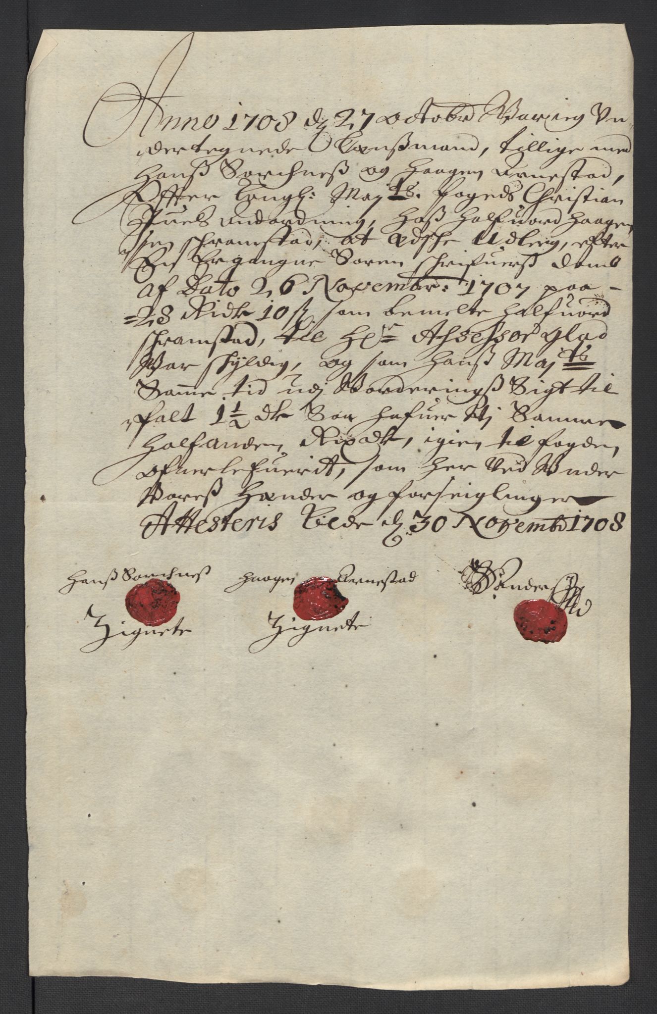 Rentekammeret inntil 1814, Reviderte regnskaper, Fogderegnskap, AV/RA-EA-4092/R13/L0845: Fogderegnskap Solør, Odal og Østerdal, 1708, p. 164