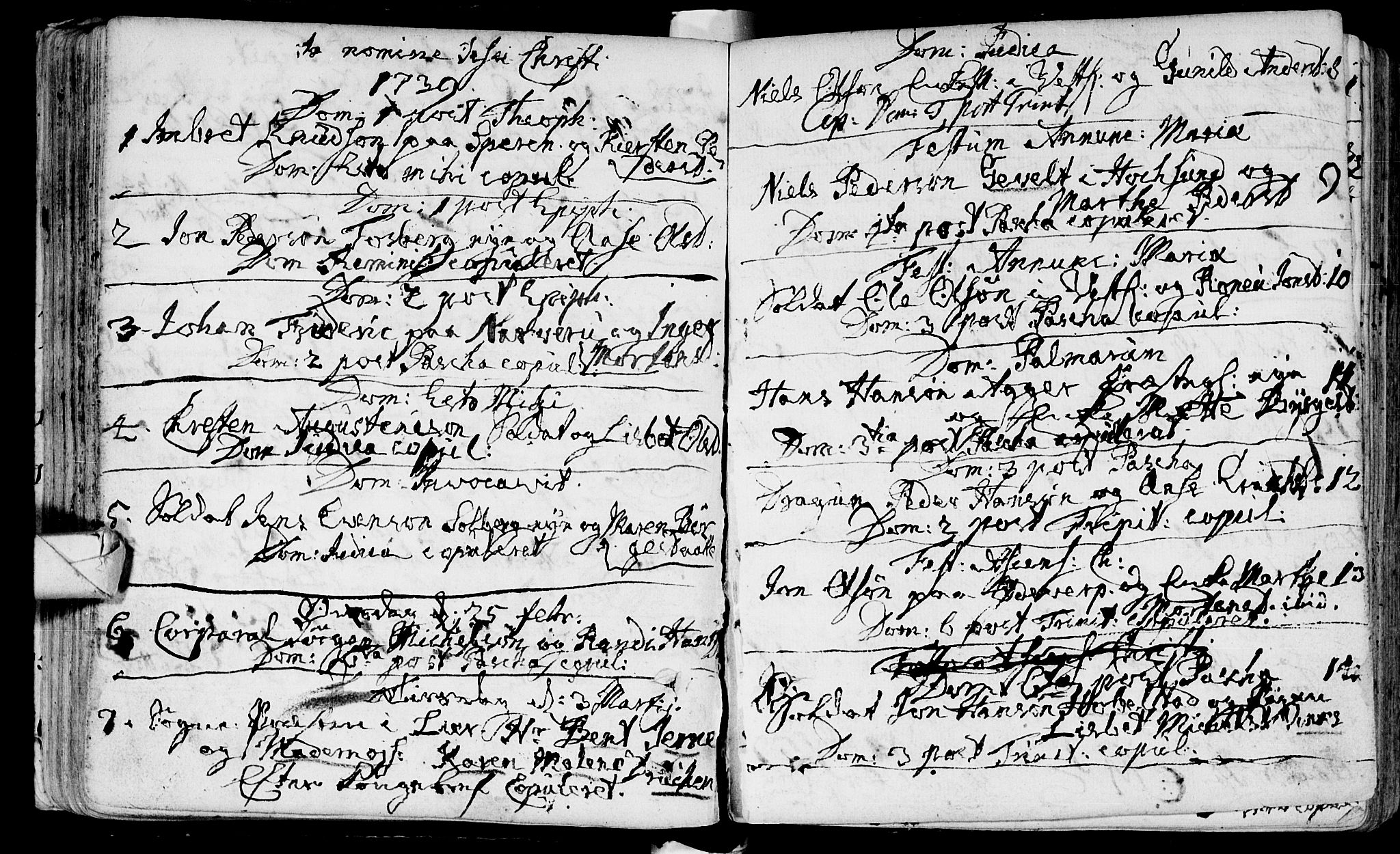 Eiker kirkebøker, AV/SAKO-A-4/F/Fa/L0005: Parish register (official) no. I 5 /1, 1705-1759