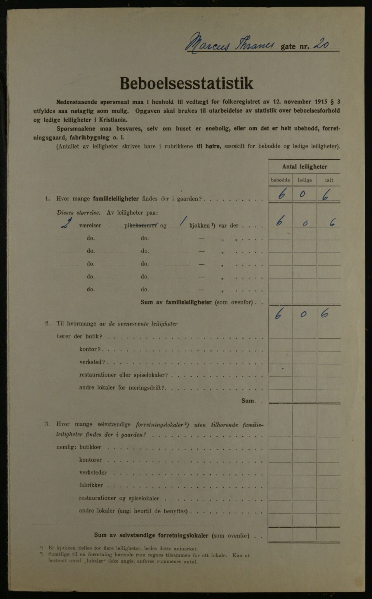 OBA, Municipal Census 1923 for Kristiania, 1923, p. 67223