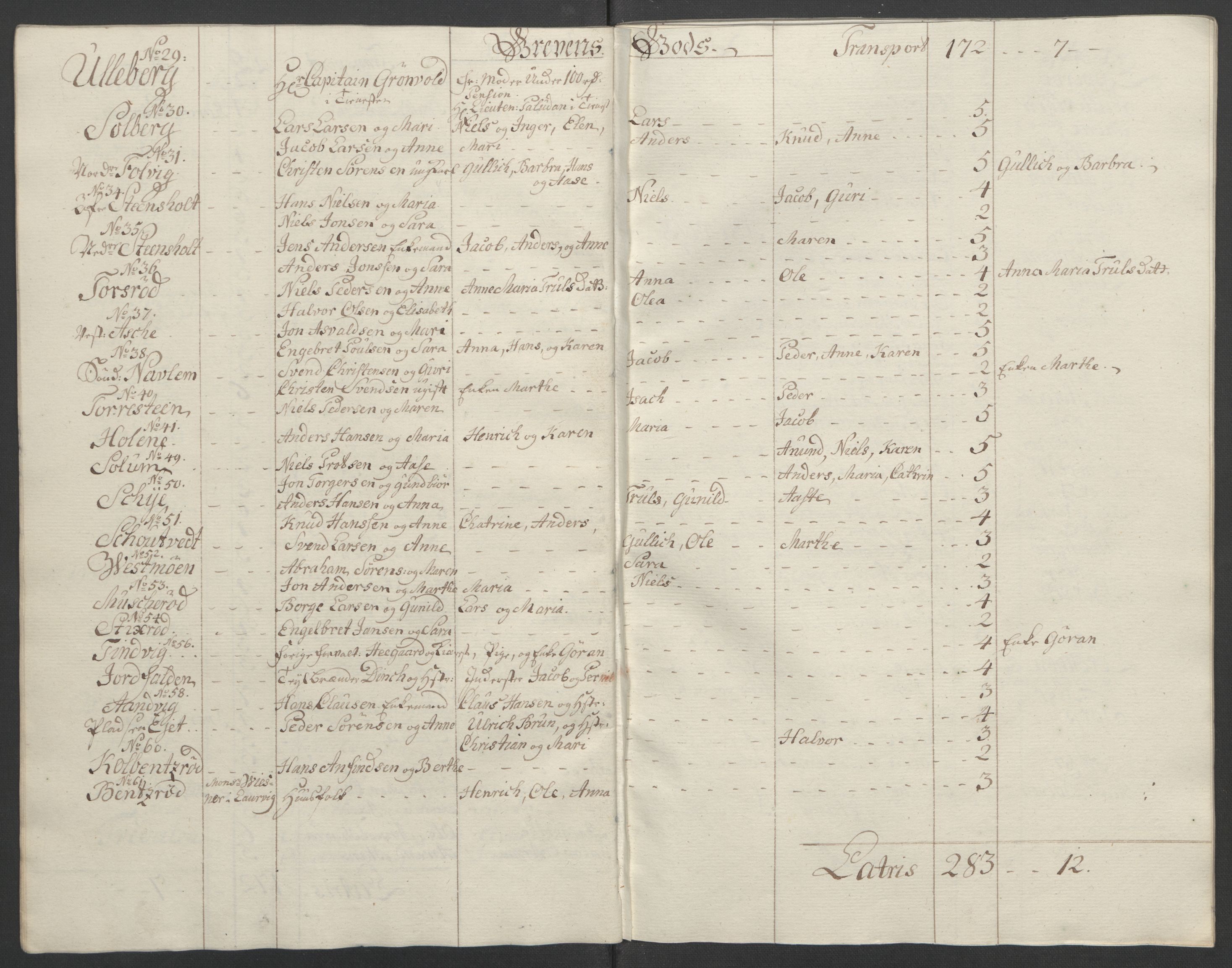 Rentekammeret inntil 1814, Reviderte regnskaper, Fogderegnskap, RA/EA-4092/R33/L2033: Ekstraskatten Larvik grevskap, 1762-1764, p. 504