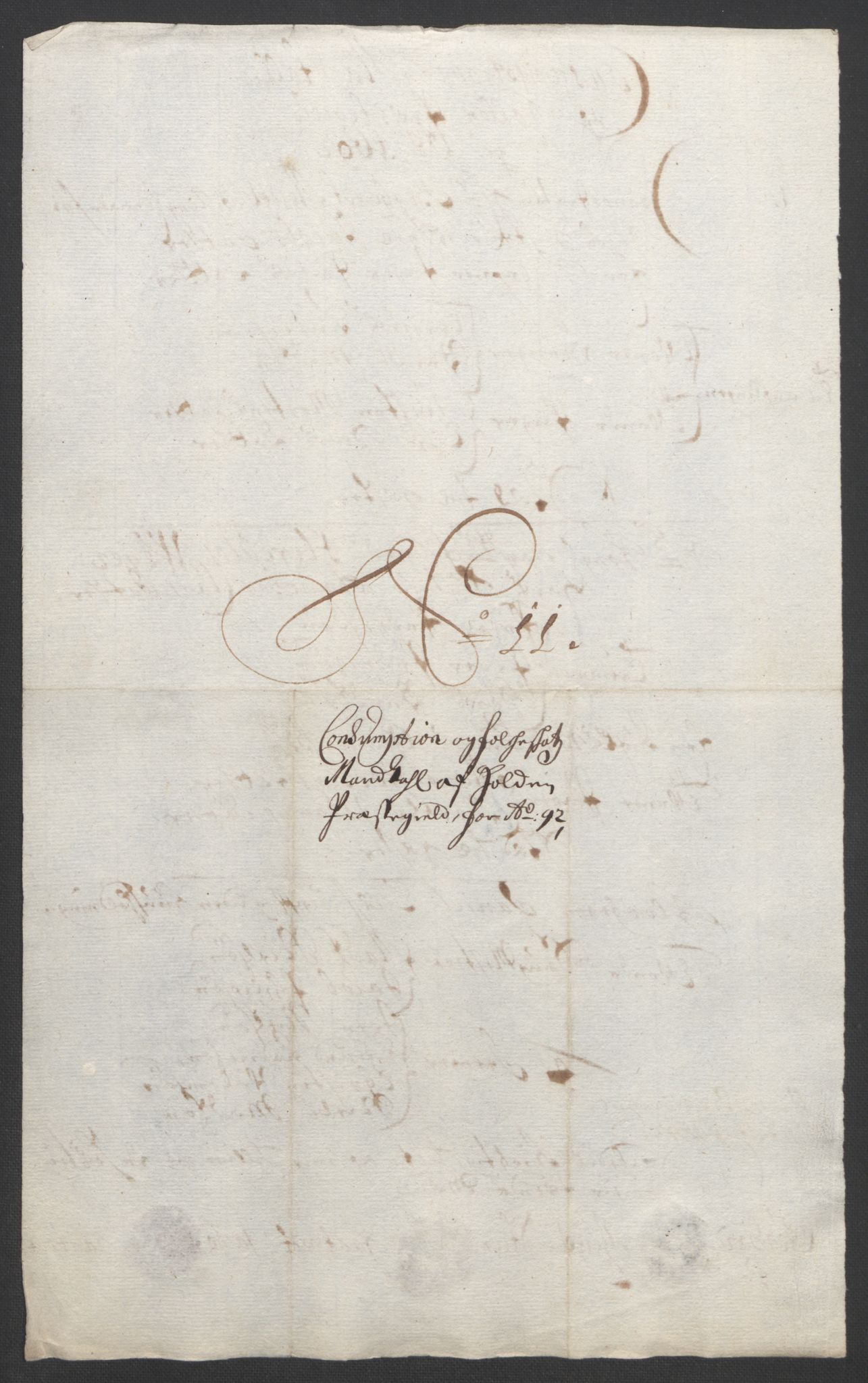 Rentekammeret inntil 1814, Reviderte regnskaper, Fogderegnskap, AV/RA-EA-4092/R35/L2090: Fogderegnskap Øvre og Nedre Telemark, 1692, p. 311