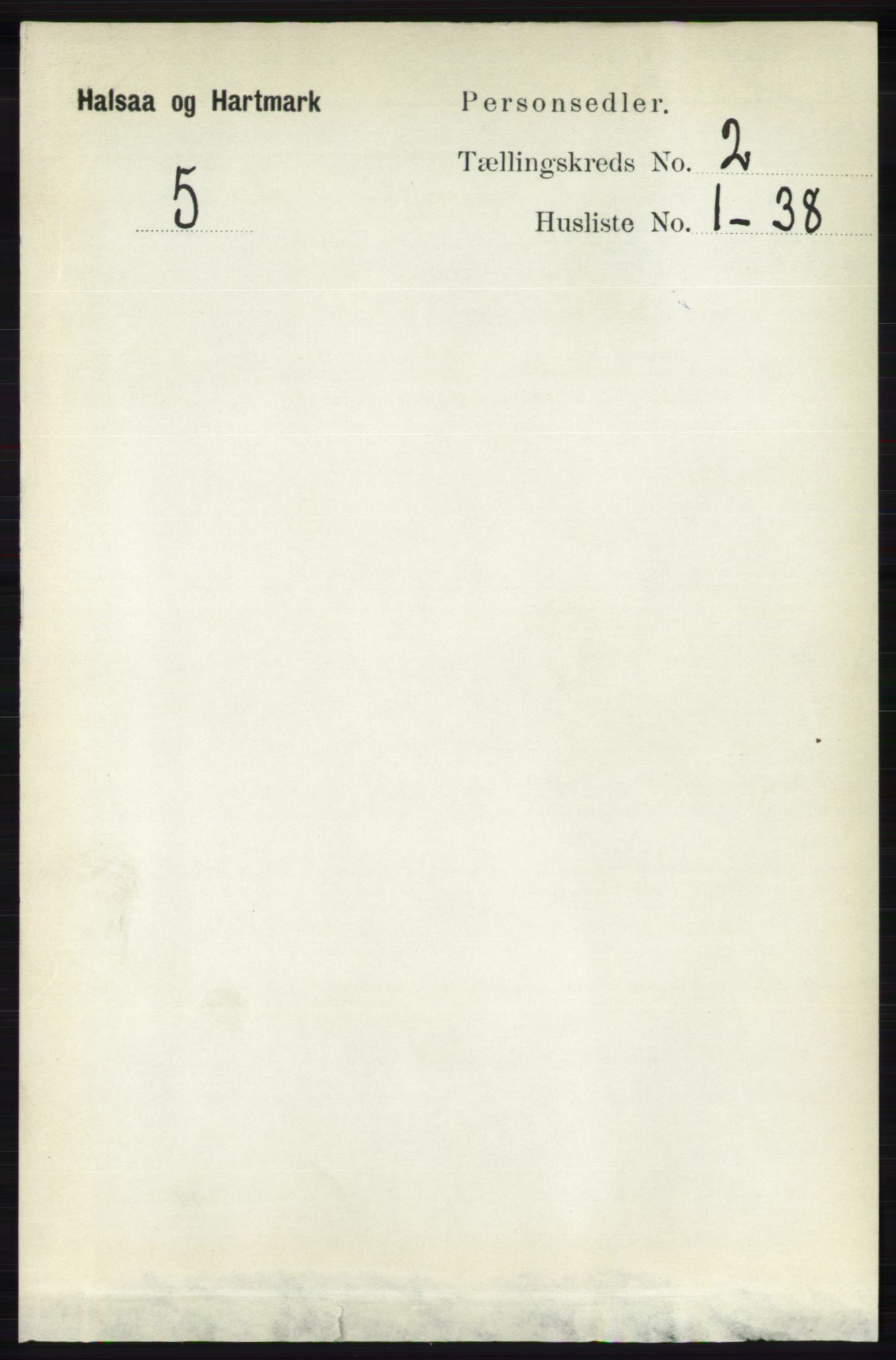 RA, 1891 census for 1019 Halse og Harkmark, 1891, p. 525