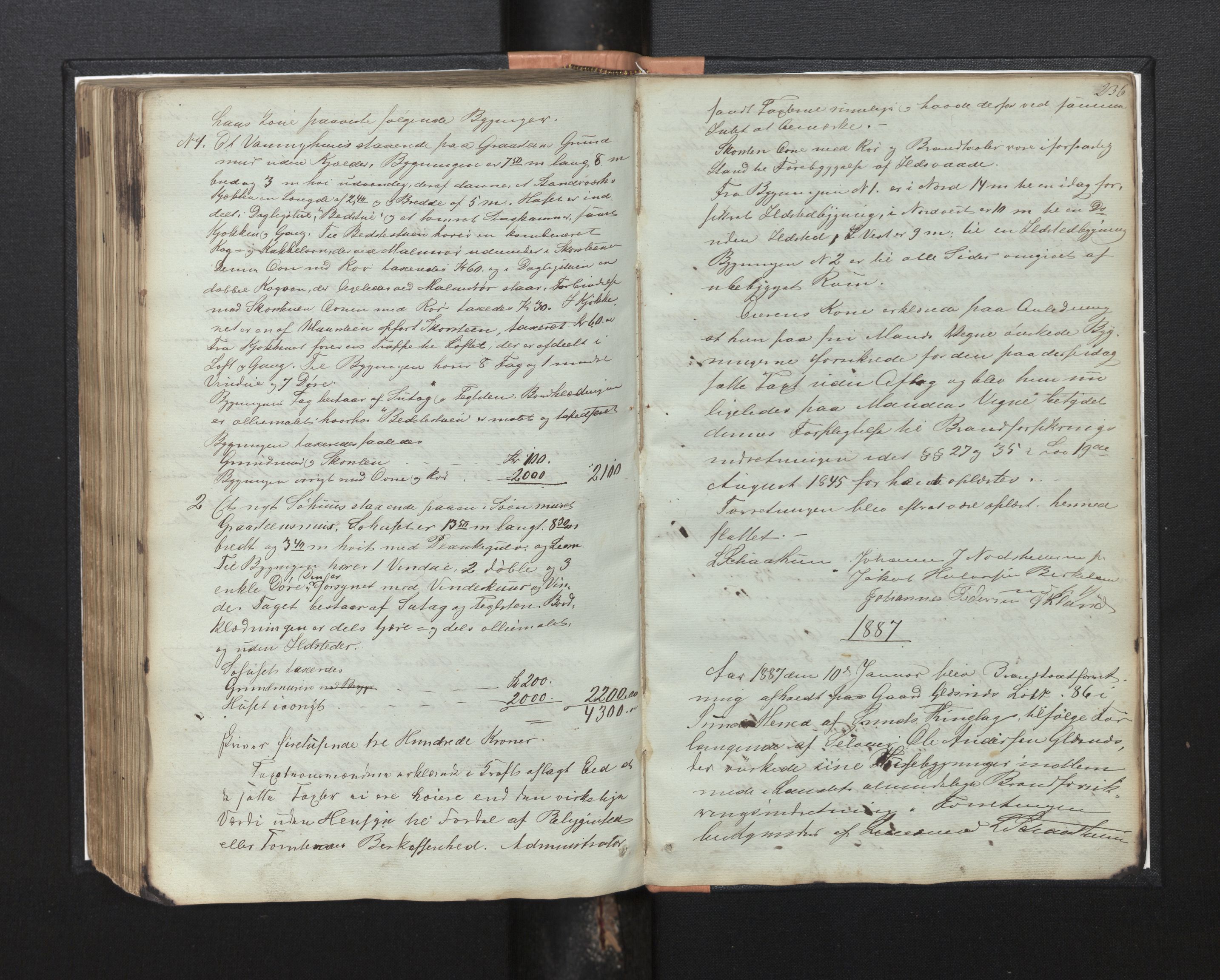 Lensmannen i Sund og Austevoll, AV/SAB-A-35201/0012/L0001: Branntakstprotokoll, 1846-1887, p. 235b-236a