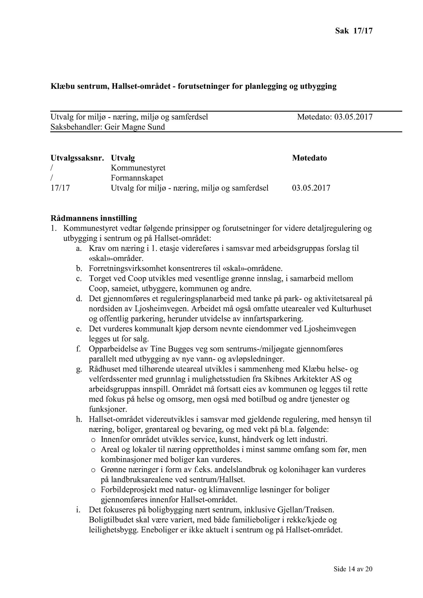 Klæbu Kommune, TRKO/KK/06-UM/L004: Utvalg for miljø - Møtedokumenter 2017, 2017, p. 535