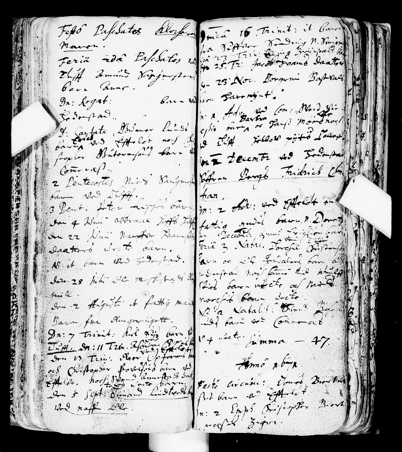 Sandsvær kirkebøker, SAKO/A-244/F/Fa/L0001: Parish register (official) no. I 1, 1665-1725, p. 175