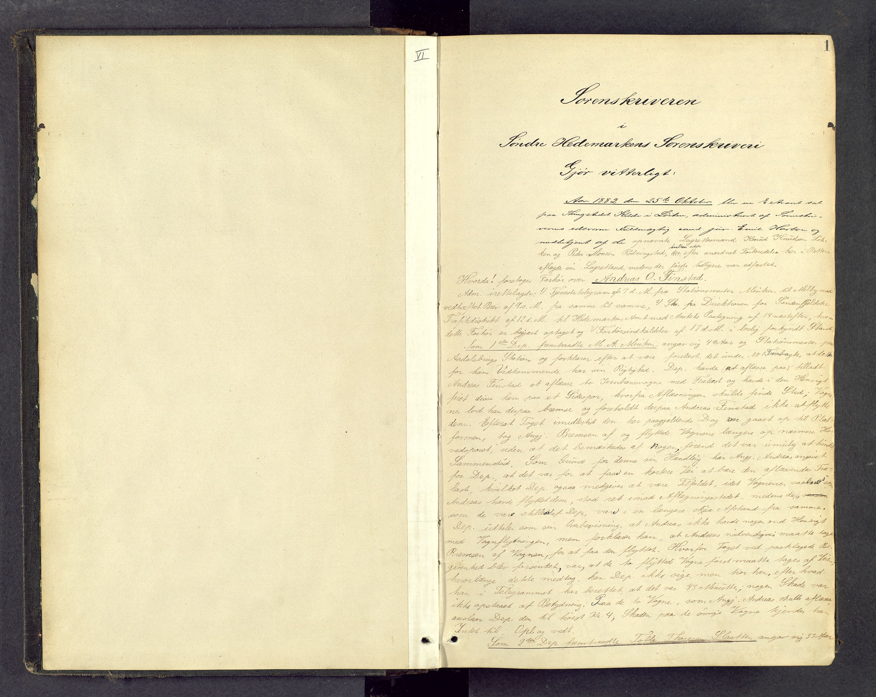 Sør-Hedmark sorenskriveri, AV/SAH-TING-014/G/Gc/Gca/L0014: Ekstrarettsprotokoll, 1882-1887, p. 0b-1a