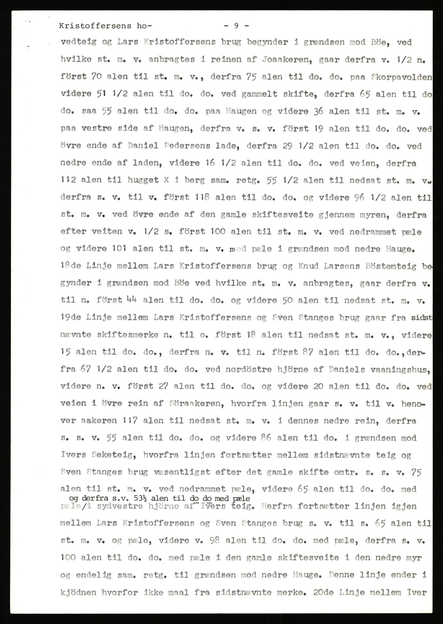 Statsarkivet i Stavanger, AV/SAST-A-101971/03/Y/Yj/L0028: Avskrifter sortert etter gårdsnavn: Gudla - Haga i Håland, 1750-1930, p. 73
