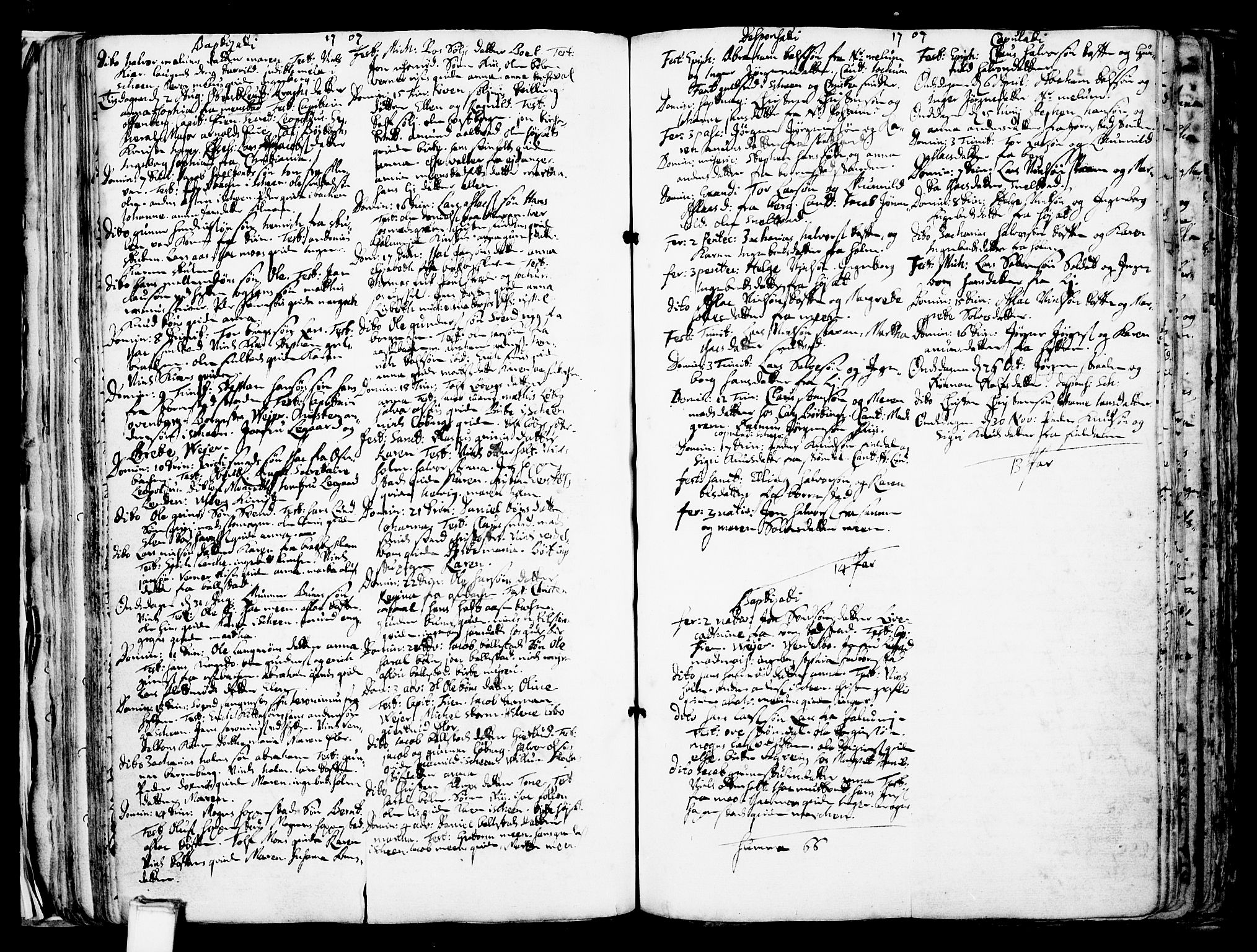 Gjerpen kirkebøker, AV/SAKO-A-265/F/Fa/L0001: Parish register (official) no. I 1, 1681-1746