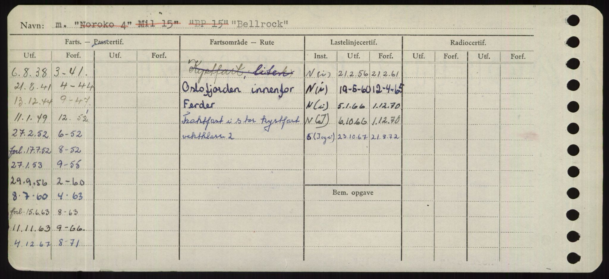 Sjøfartsdirektoratet med forløpere, Skipsmålingen, AV/RA-S-1627/H/Hd/L0003: Fartøy, B-Bev, p. 538