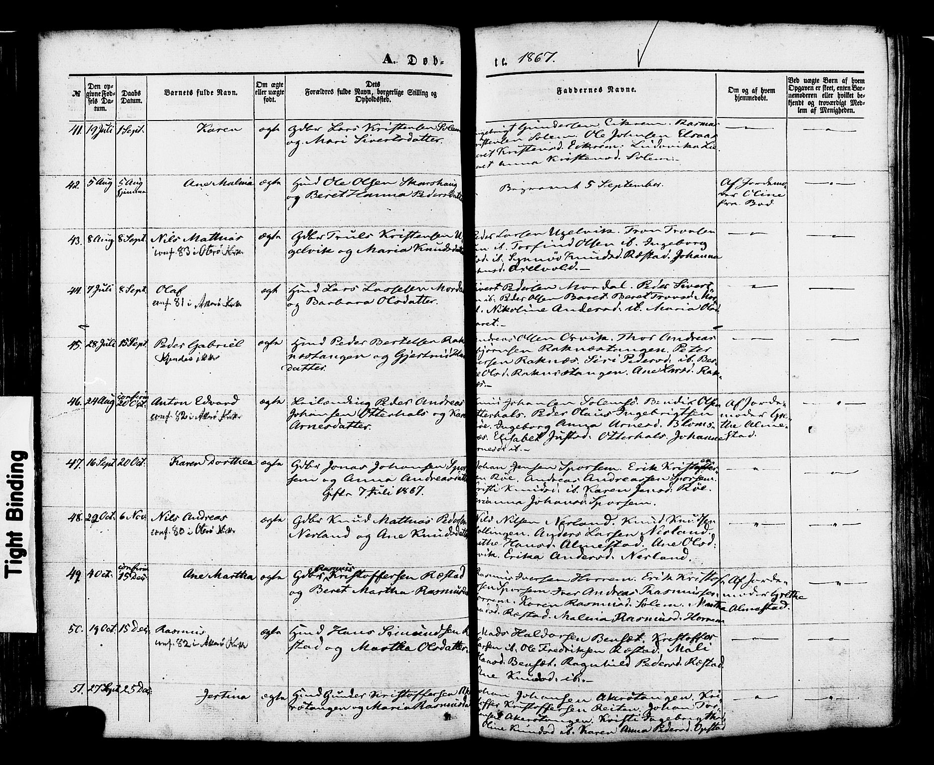 Ministerialprotokoller, klokkerbøker og fødselsregistre - Møre og Romsdal, AV/SAT-A-1454/560/L0719: Parish register (official) no. 560A03, 1845-1872, p. 88