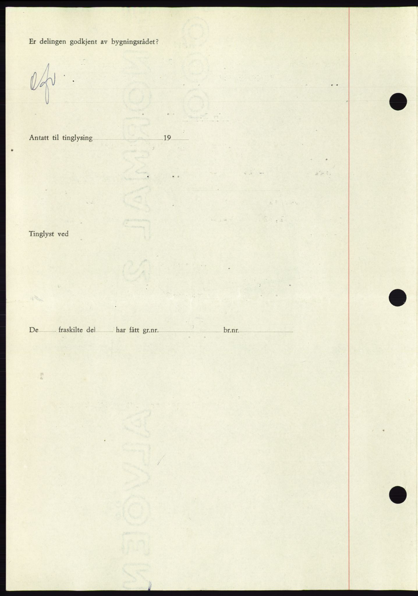 Søre Sunnmøre sorenskriveri, AV/SAT-A-4122/1/2/2C/L0083: Mortgage book no. 9A, 1948-1949, Diary no: : 1383/1948