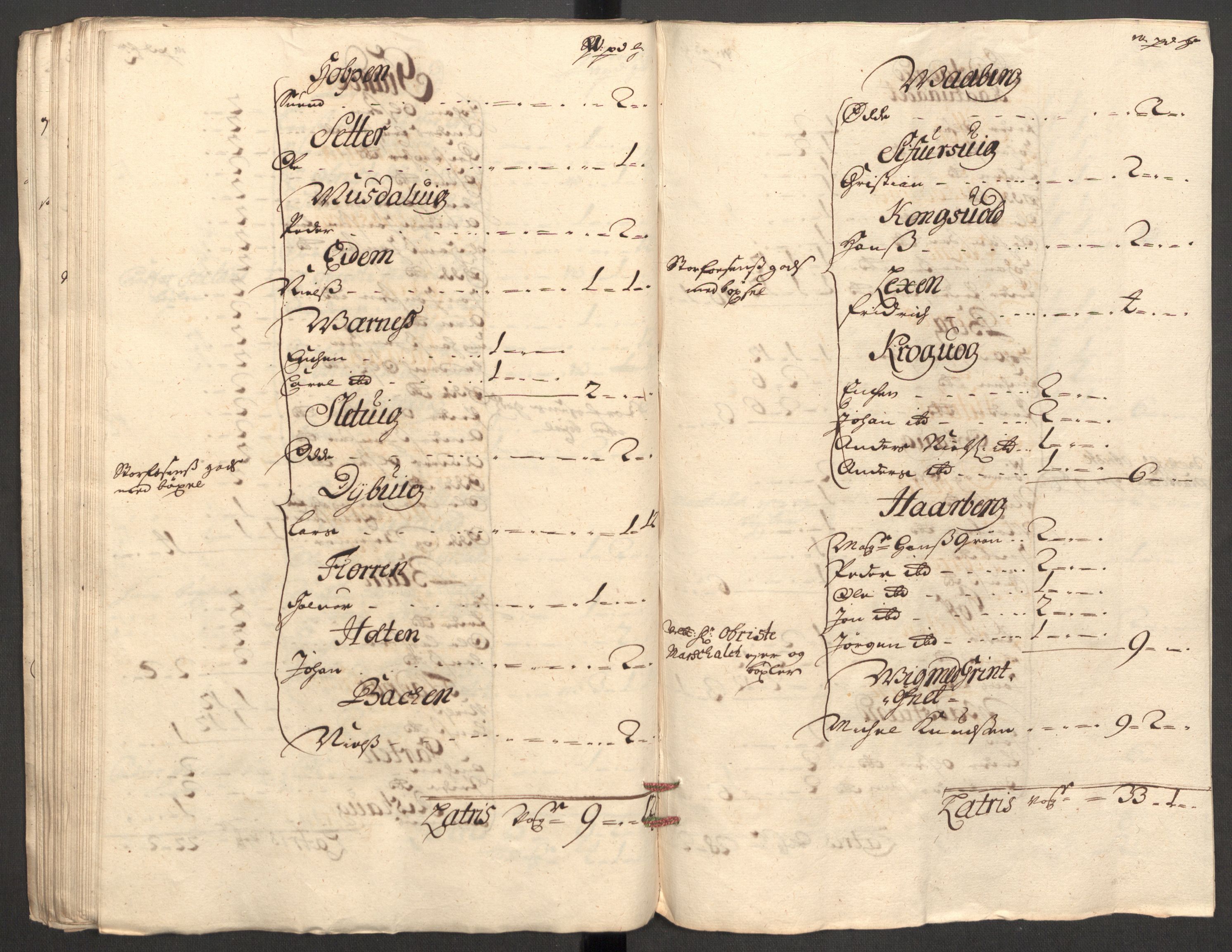 Rentekammeret inntil 1814, Reviderte regnskaper, Fogderegnskap, AV/RA-EA-4092/R57/L3856: Fogderegnskap Fosen, 1704-1705, p. 318