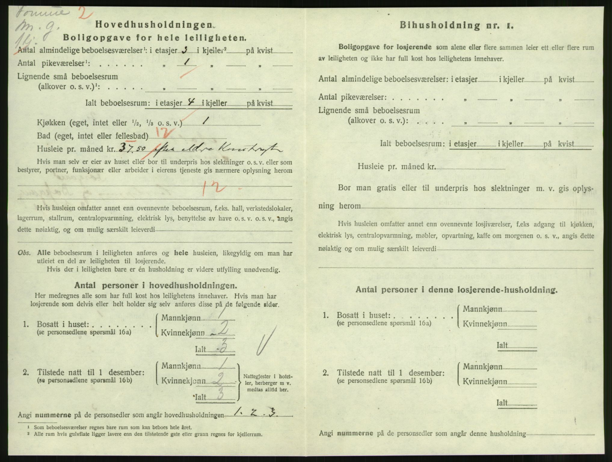 SAT, 1920 census for Molde, 1920, p. 1070