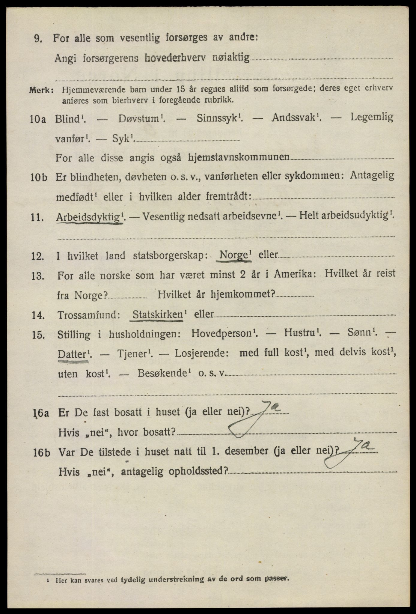 SAO, 1920 census for Eidsberg, 1920, p. 3988