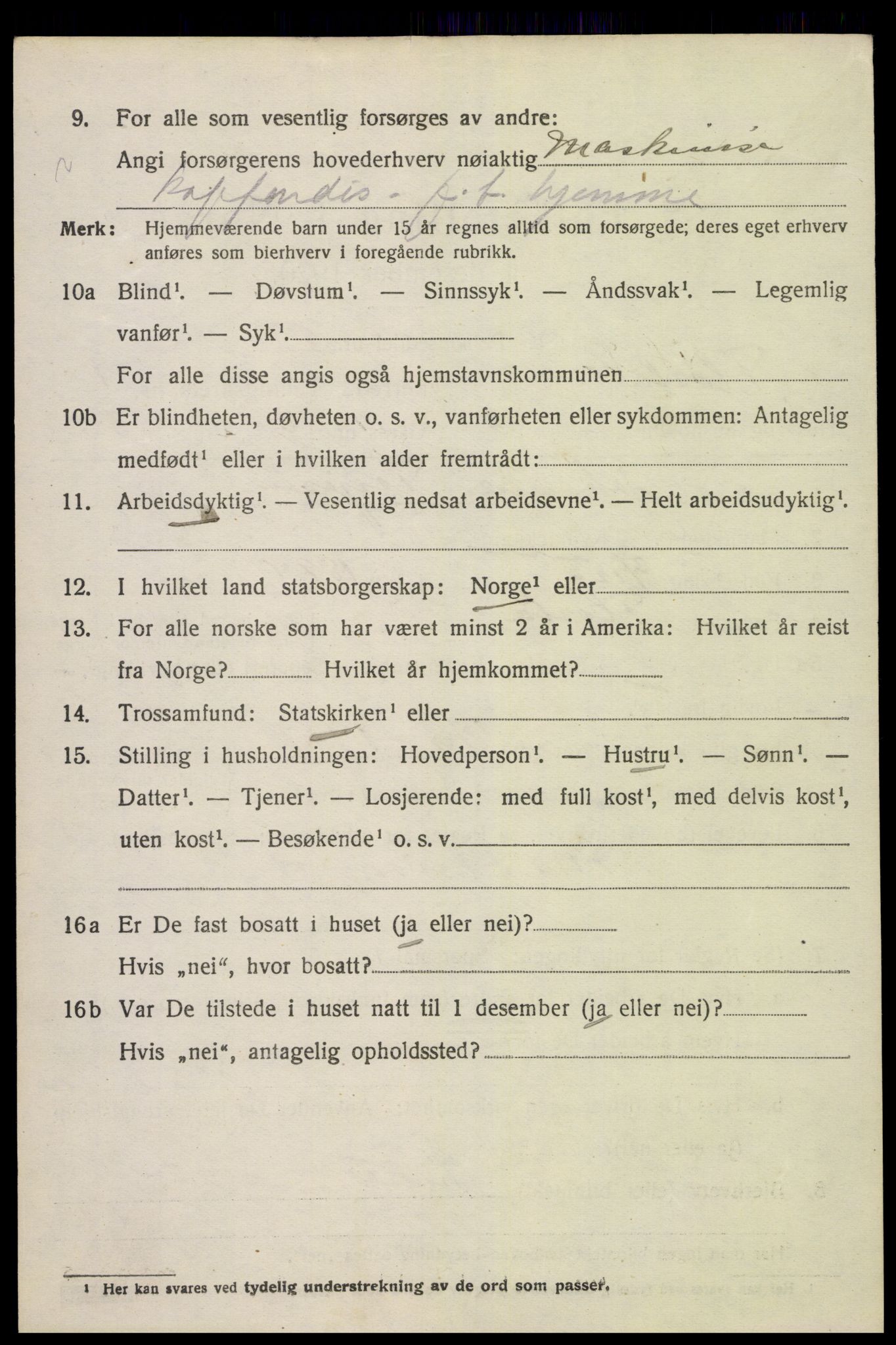 SAK, 1920 census for Flosta, 1920, p. 867