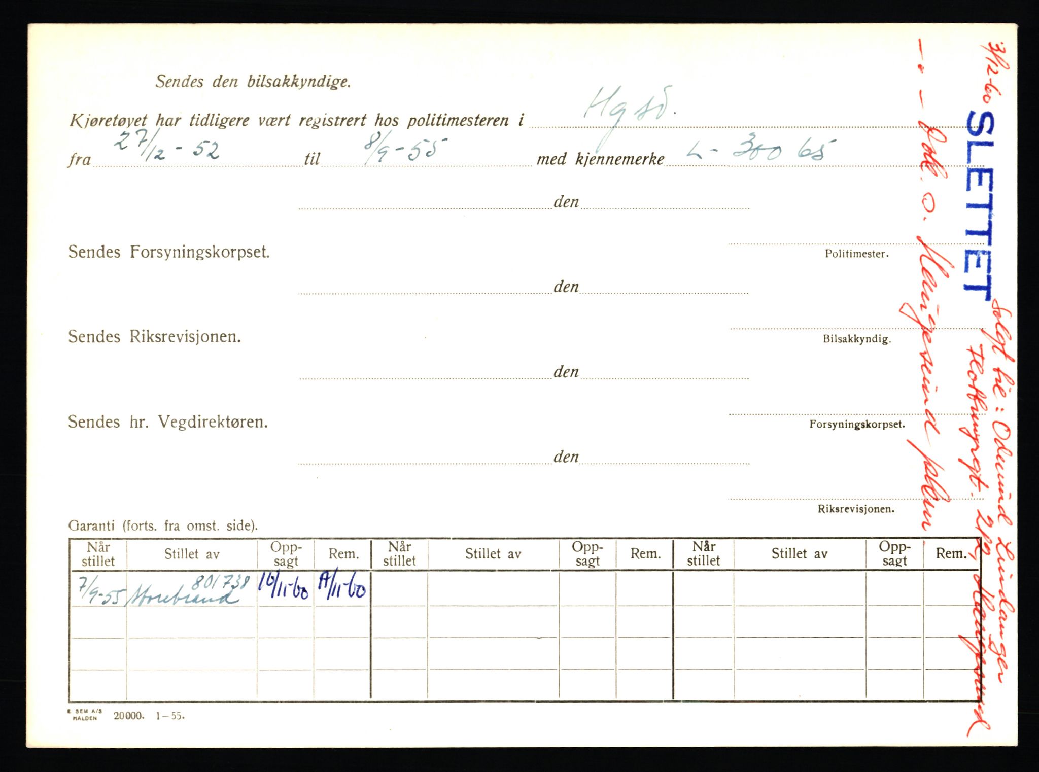 Stavanger trafikkstasjon, SAST/A-101942/0/F/L0047: L-28400 - L-29099, 1930-1971, p. 924