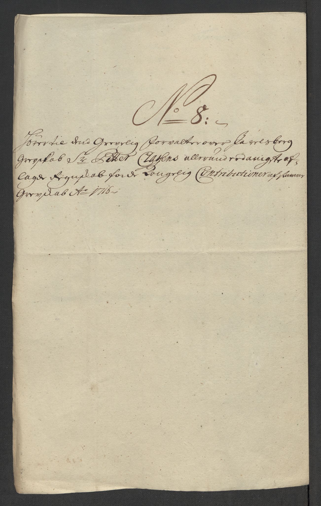 Rentekammeret inntil 1814, Reviderte regnskaper, Fogderegnskap, AV/RA-EA-4092/R32/L1880: Fogderegnskap Jarlsberg grevskap, 1716, p. 130