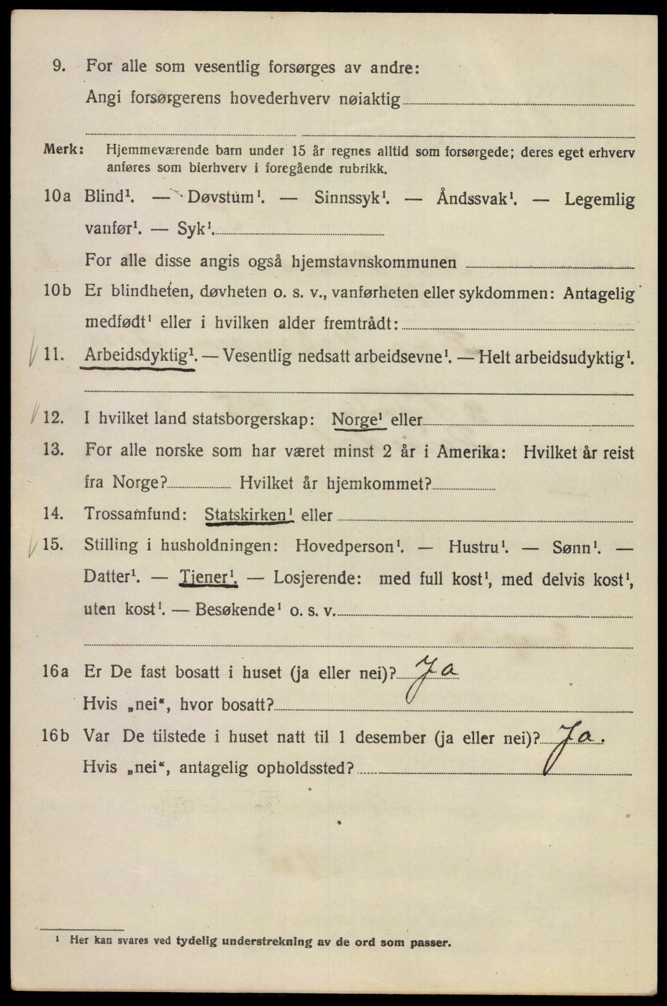 SAO, 1920 census for Kristiania, 1920, p. 574174