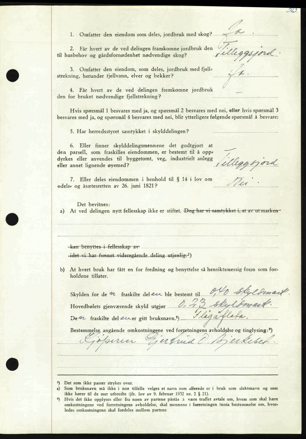 Nordmøre sorenskriveri, AV/SAT-A-4132/1/2/2Ca: Mortgage book no. A110, 1948-1949, Diary no: : 160/1949