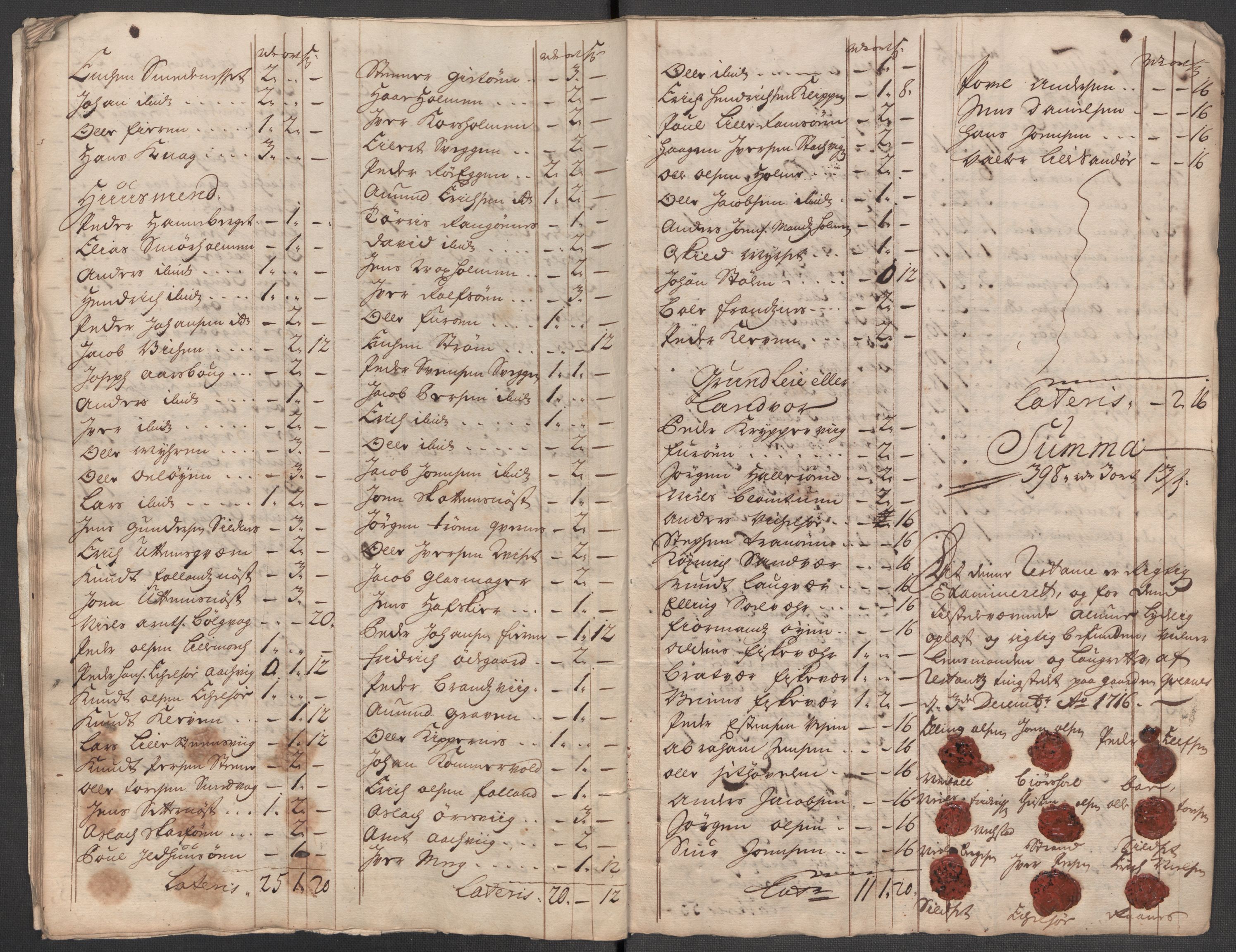 Rentekammeret inntil 1814, Reviderte regnskaper, Fogderegnskap, AV/RA-EA-4092/R56/L3749: Fogderegnskap Nordmøre, 1716, p. 244