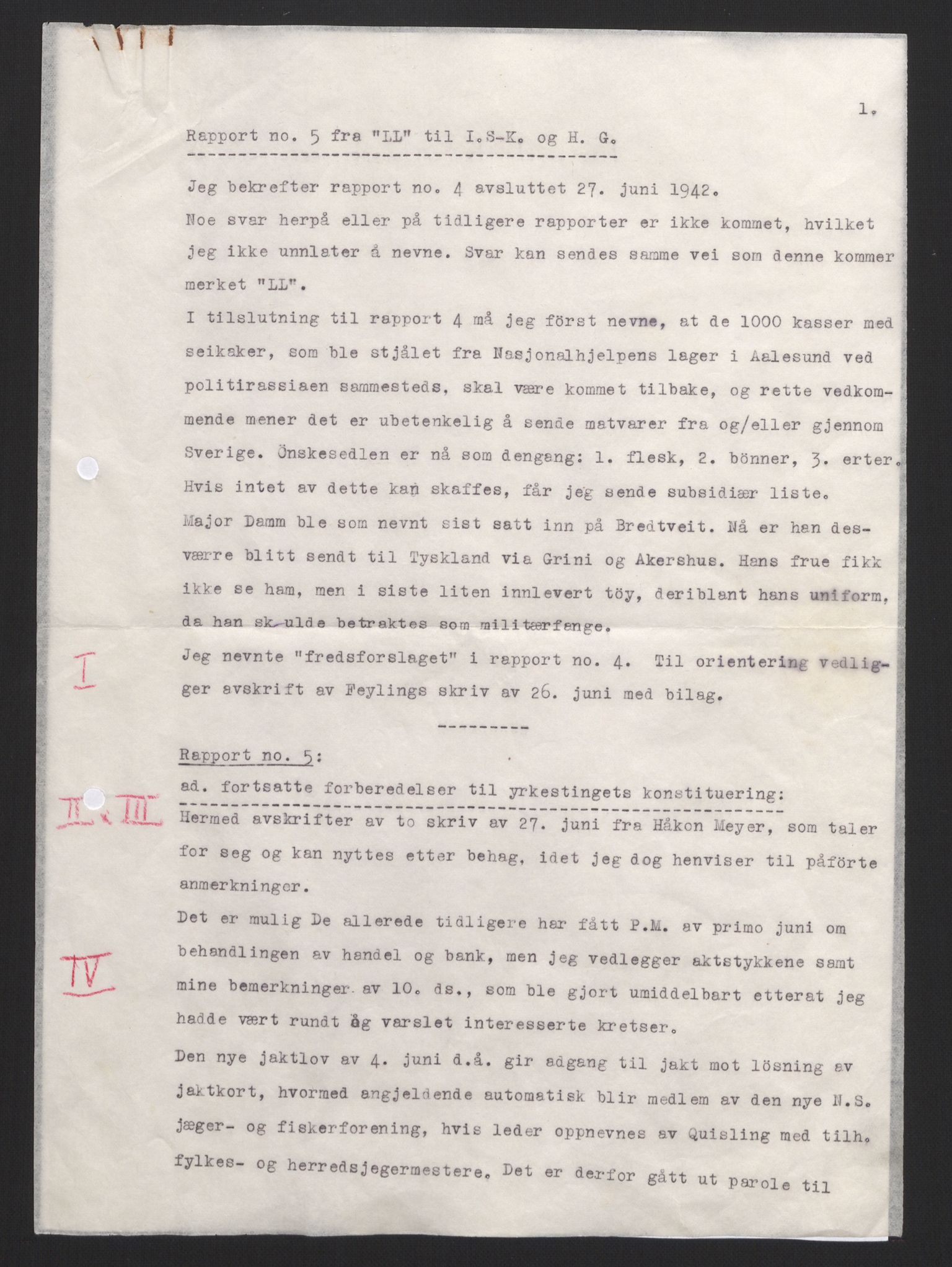 Forsvaret, Forsvarets overkommando, AV/RA-RAFA-1920/Da/L0079: Etterretningsrapporter, 1942, p. 3