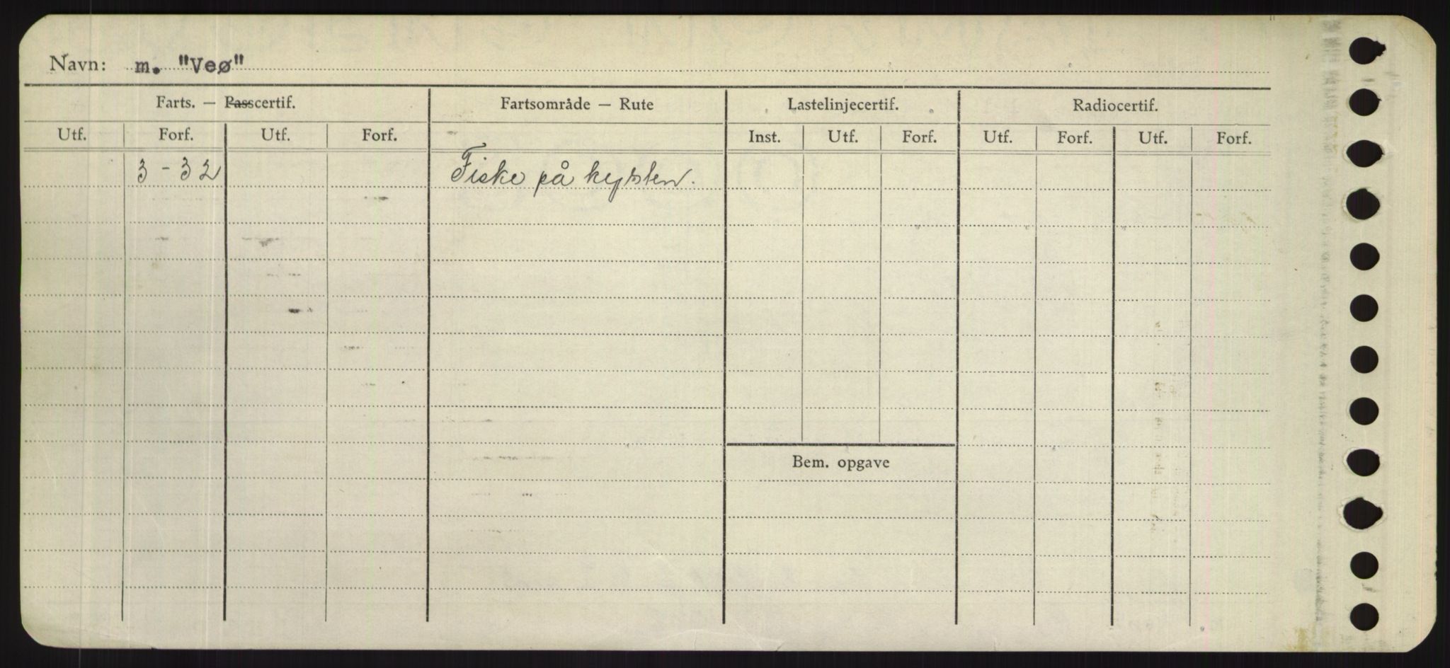 Sjøfartsdirektoratet med forløpere, Skipsmålingen, RA/S-1627/H/Hd/L0040: Fartøy, U-Ve, p. 806