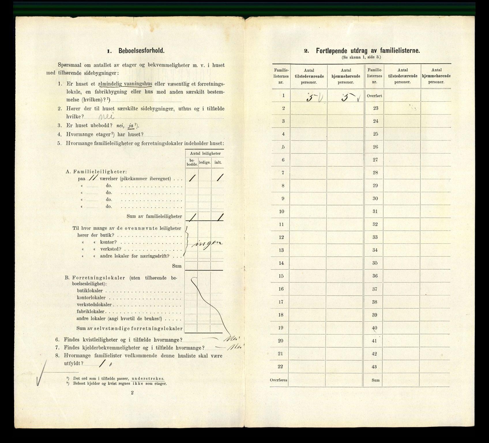 RA, 1910 census for Kristiania, 1910, p. 111112