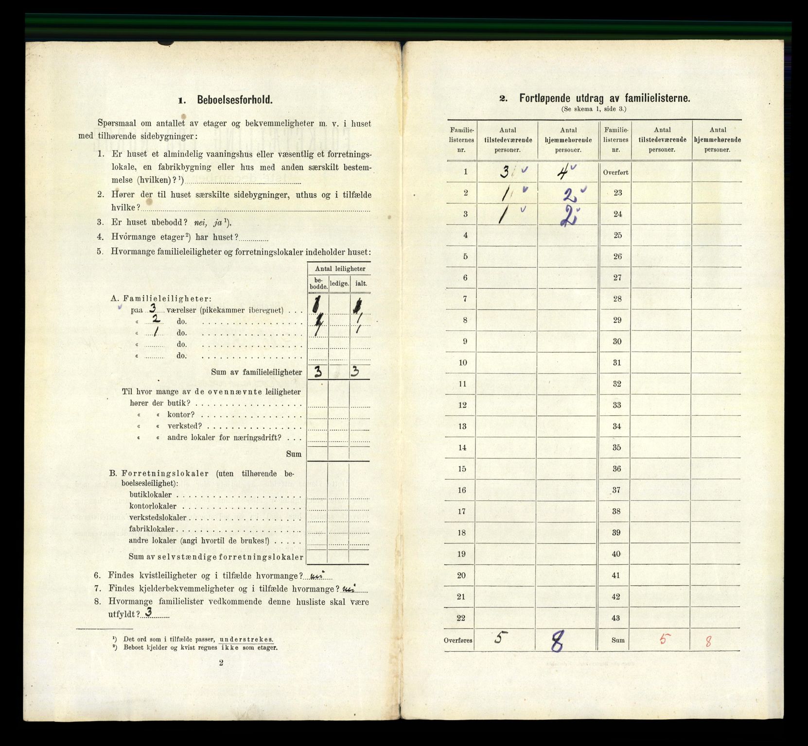 RA, 1910 census for Flekkefjord, 1910, p. 1195