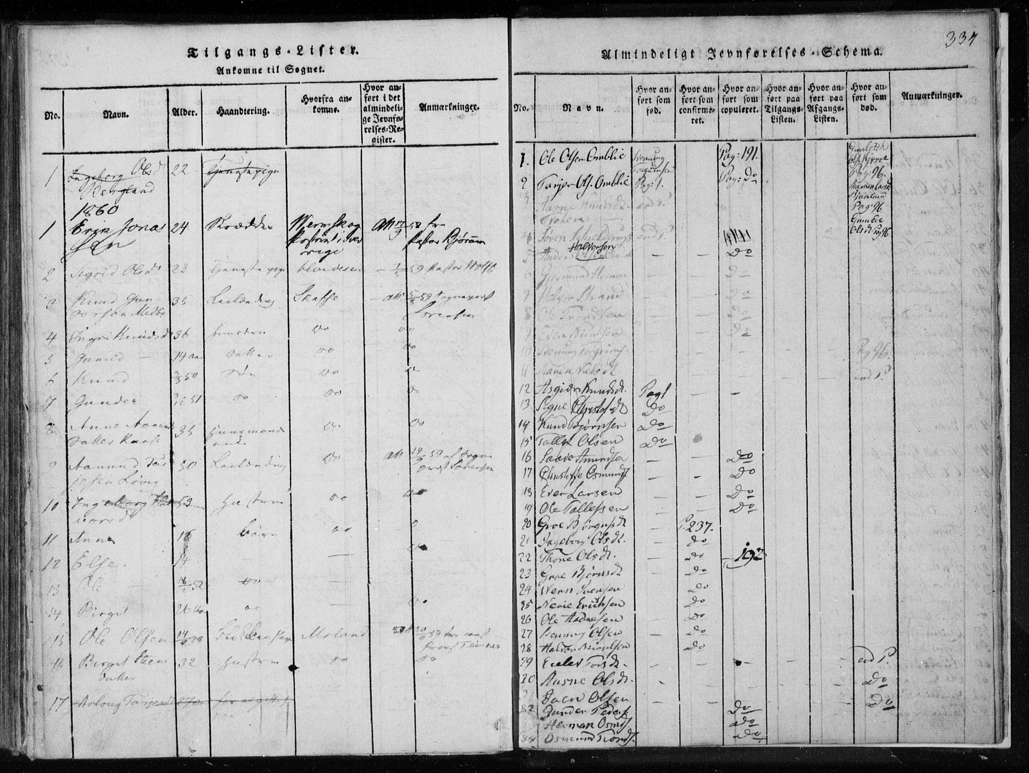 Lårdal kirkebøker, SAKO/A-284/F/Fa/L0005: Parish register (official) no. I 5, 1815-1860, p. 316