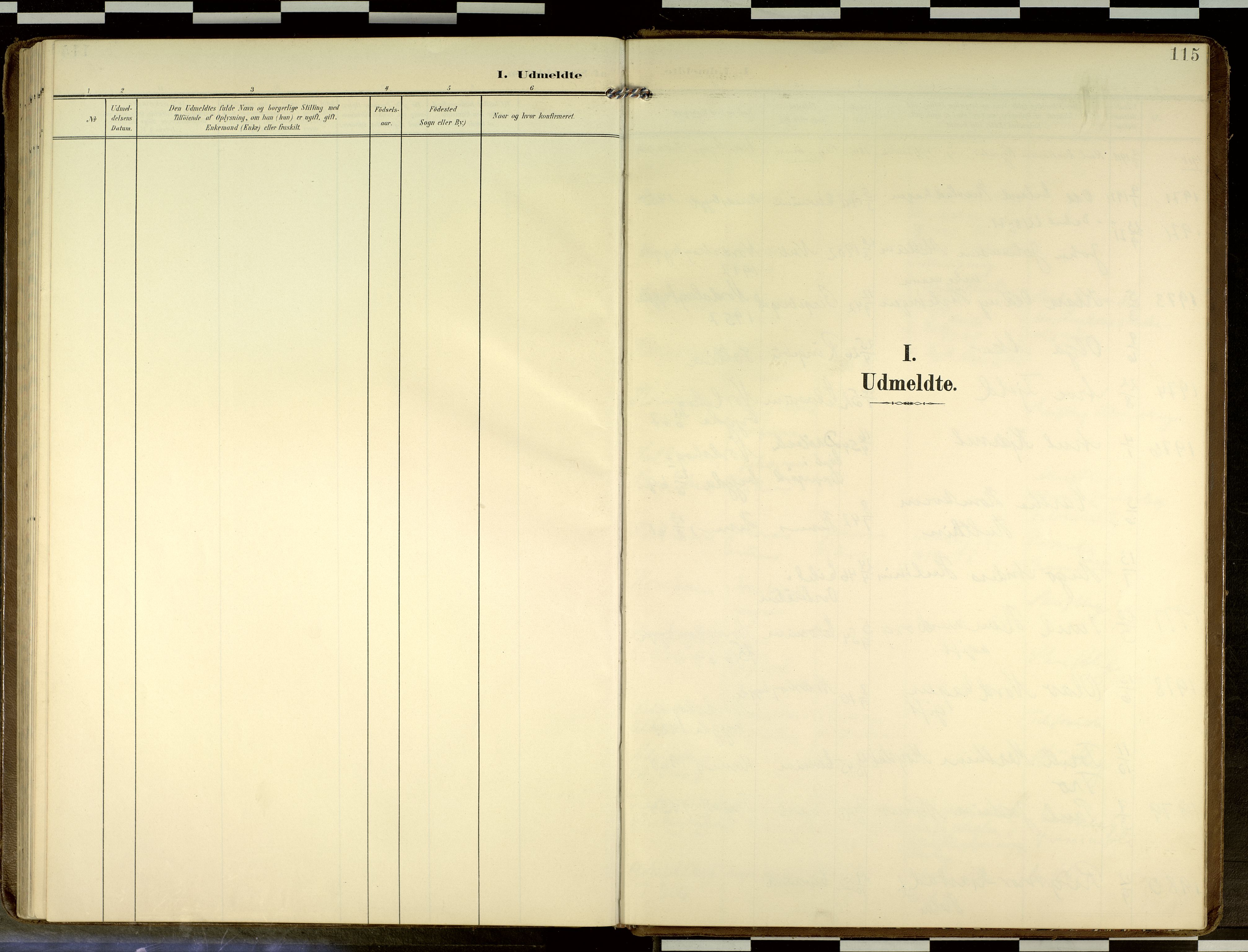 Elverum prestekontor, SAH/PREST-044/H/Ha/Haa/L0019: Parish register (official) no. 19, 1903-1926, p. 115