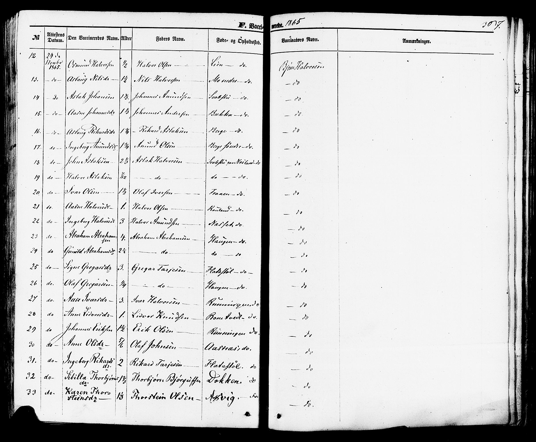 Rauland kirkebøker, SAKO/A-292/F/Fa/L0003: Parish register (official) no. 3, 1859-1886, p. 367