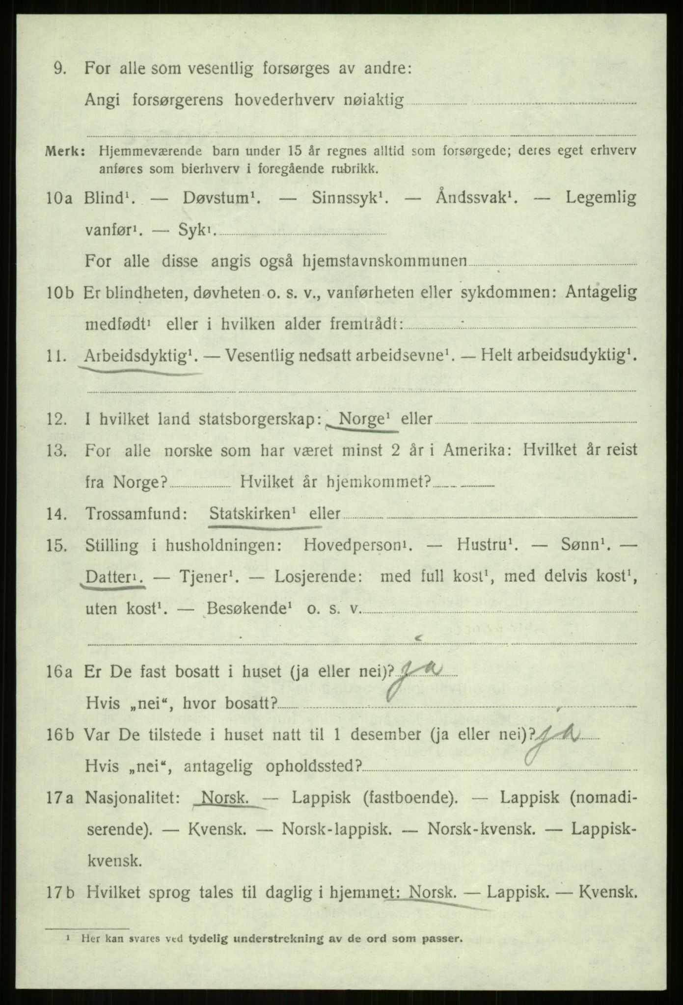 SATØ, 1920 census for Sørreisa, 1920, p. 3338