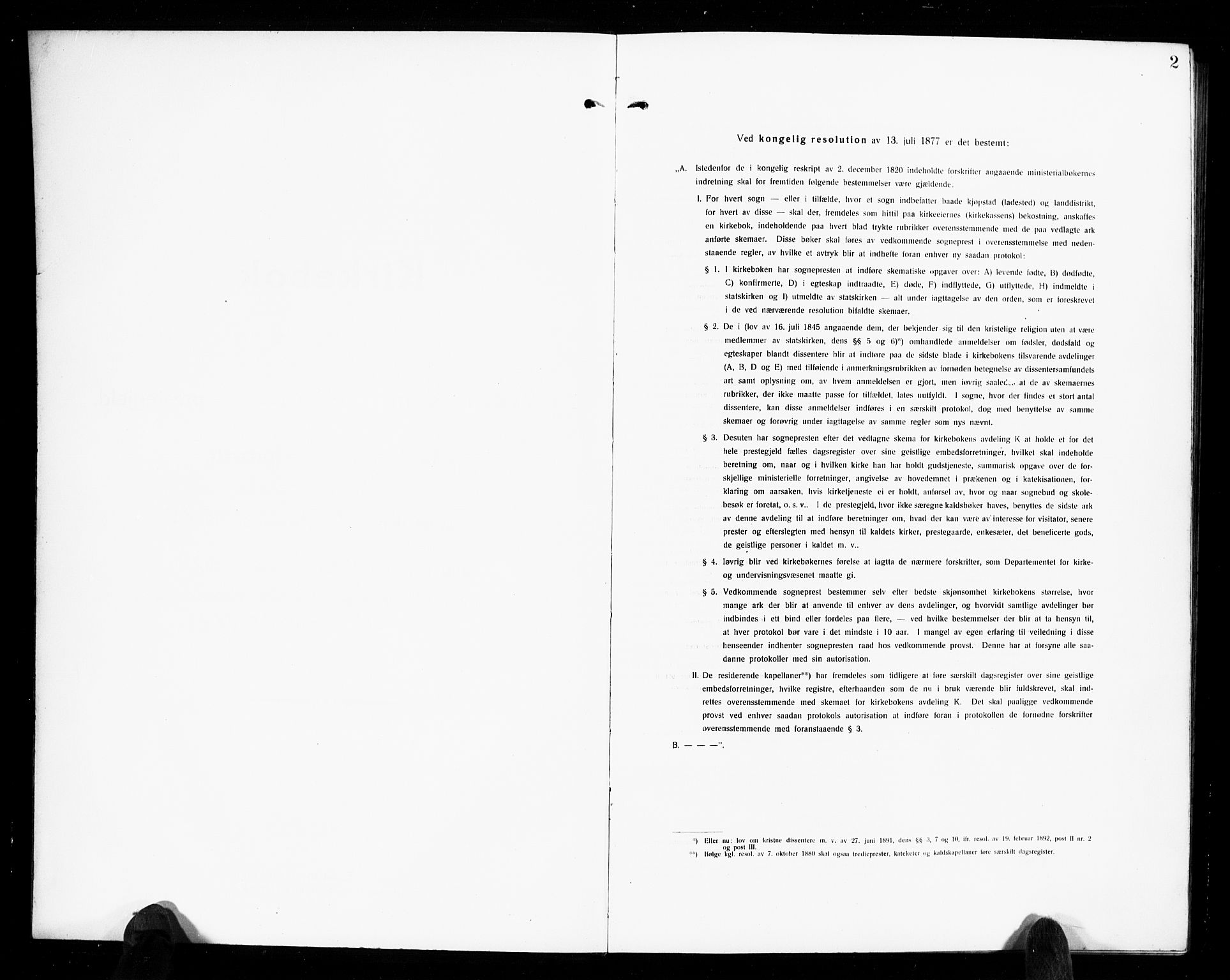 Solum kirkebøker, SAKO/A-306/G/Gb/L0006: Parish register (copy) no. II 6, 1915-1927, p. 2