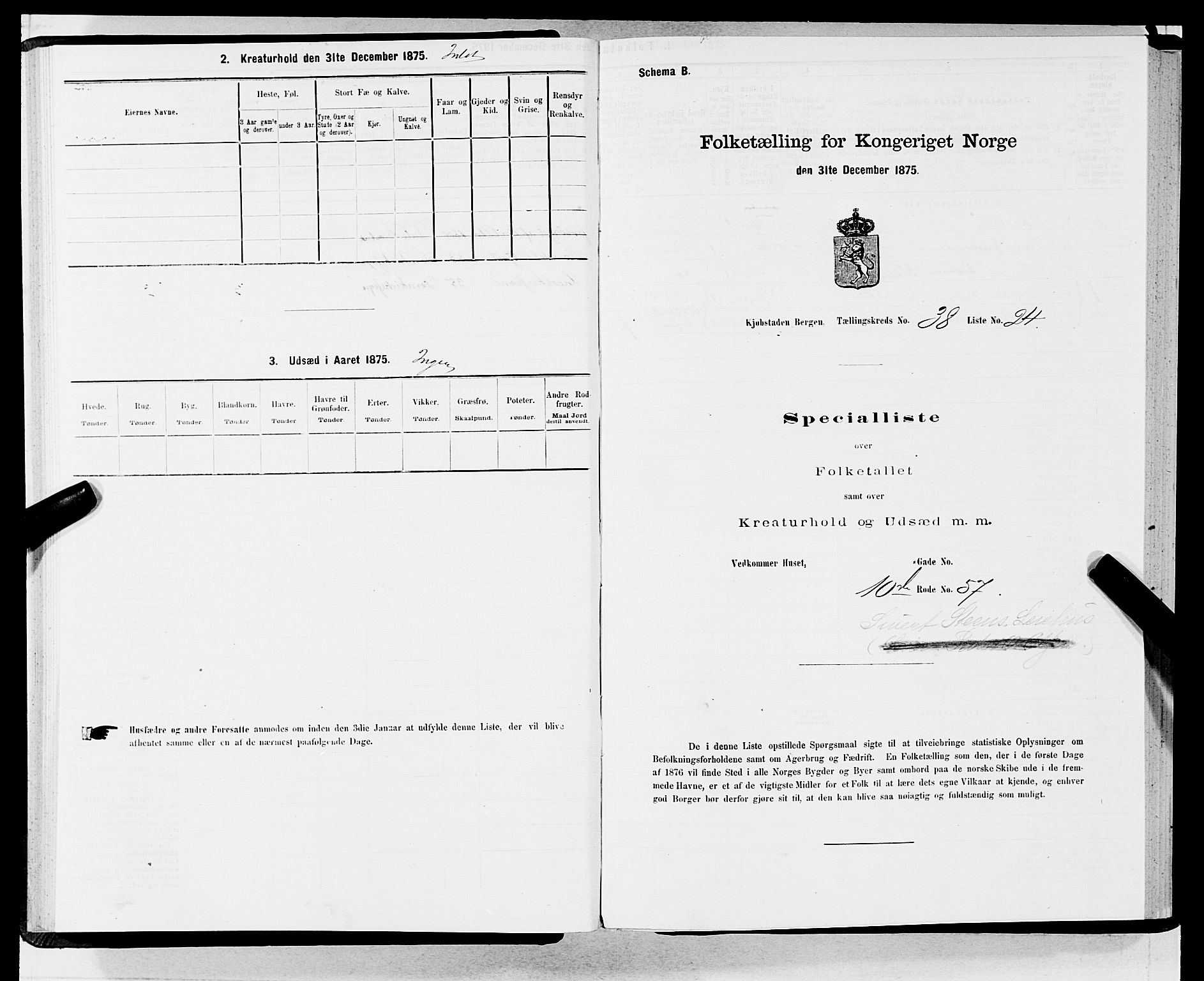 SAB, 1875 census for 1301 Bergen, 1875, p. 2002