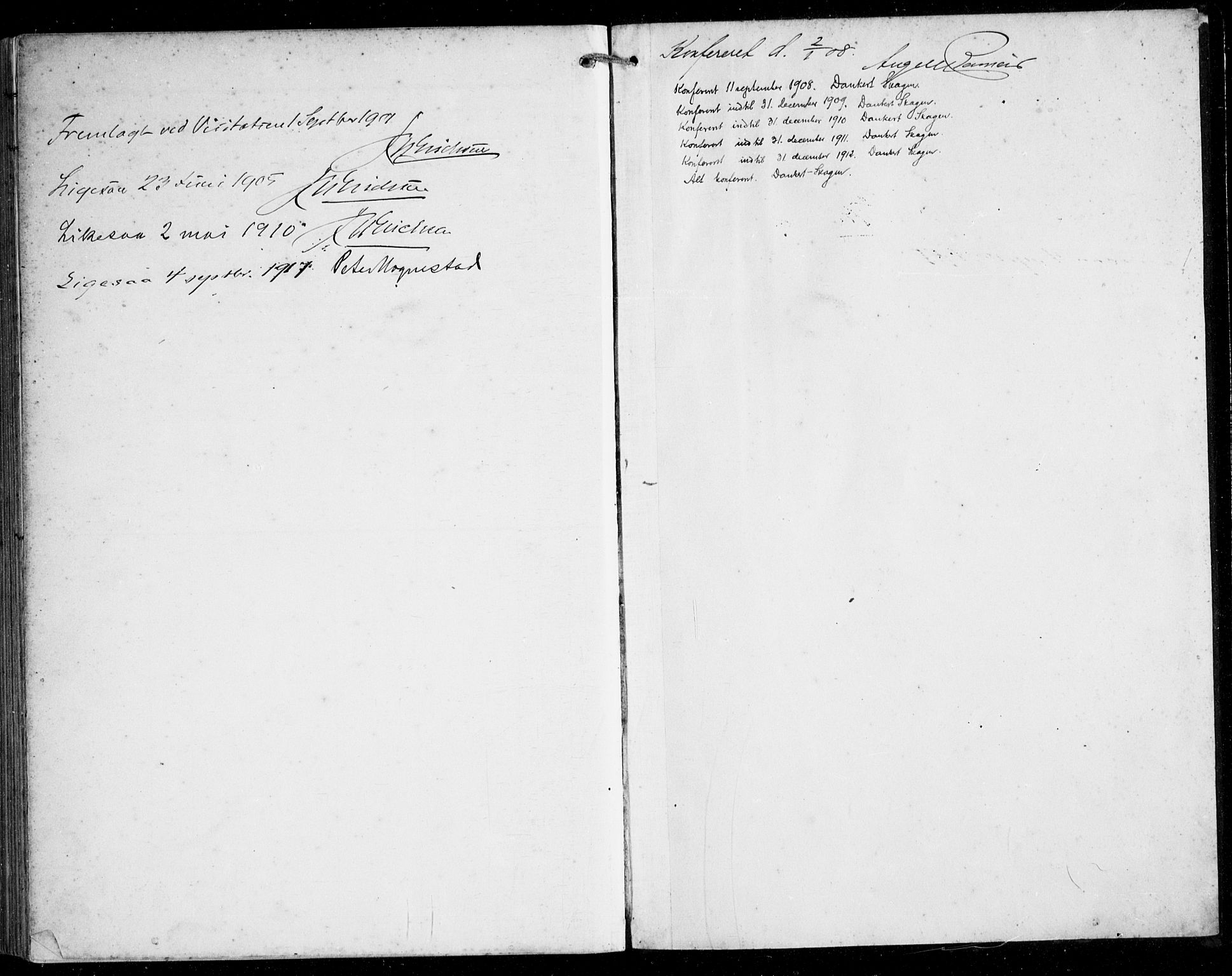 Herdla Sokneprestembete, AV/SAB-A-75701/H/Hab: Parish register (copy) no. C 1, 1900-1913