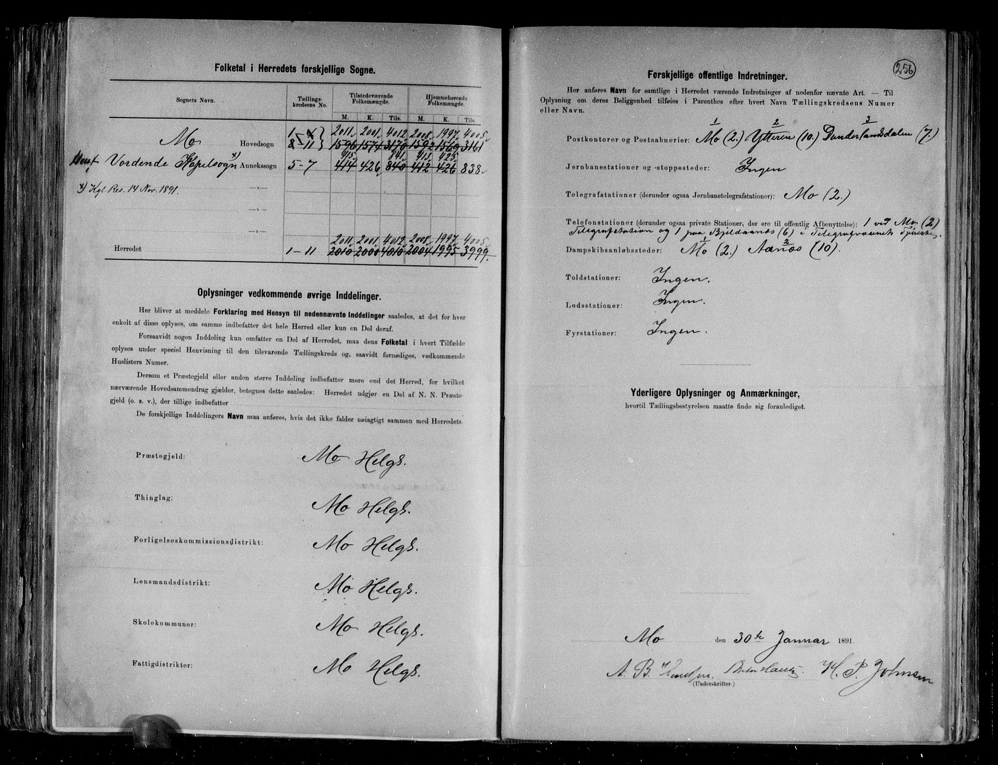 RA, 1891 census for 1833 Mo, 1891, p. 3