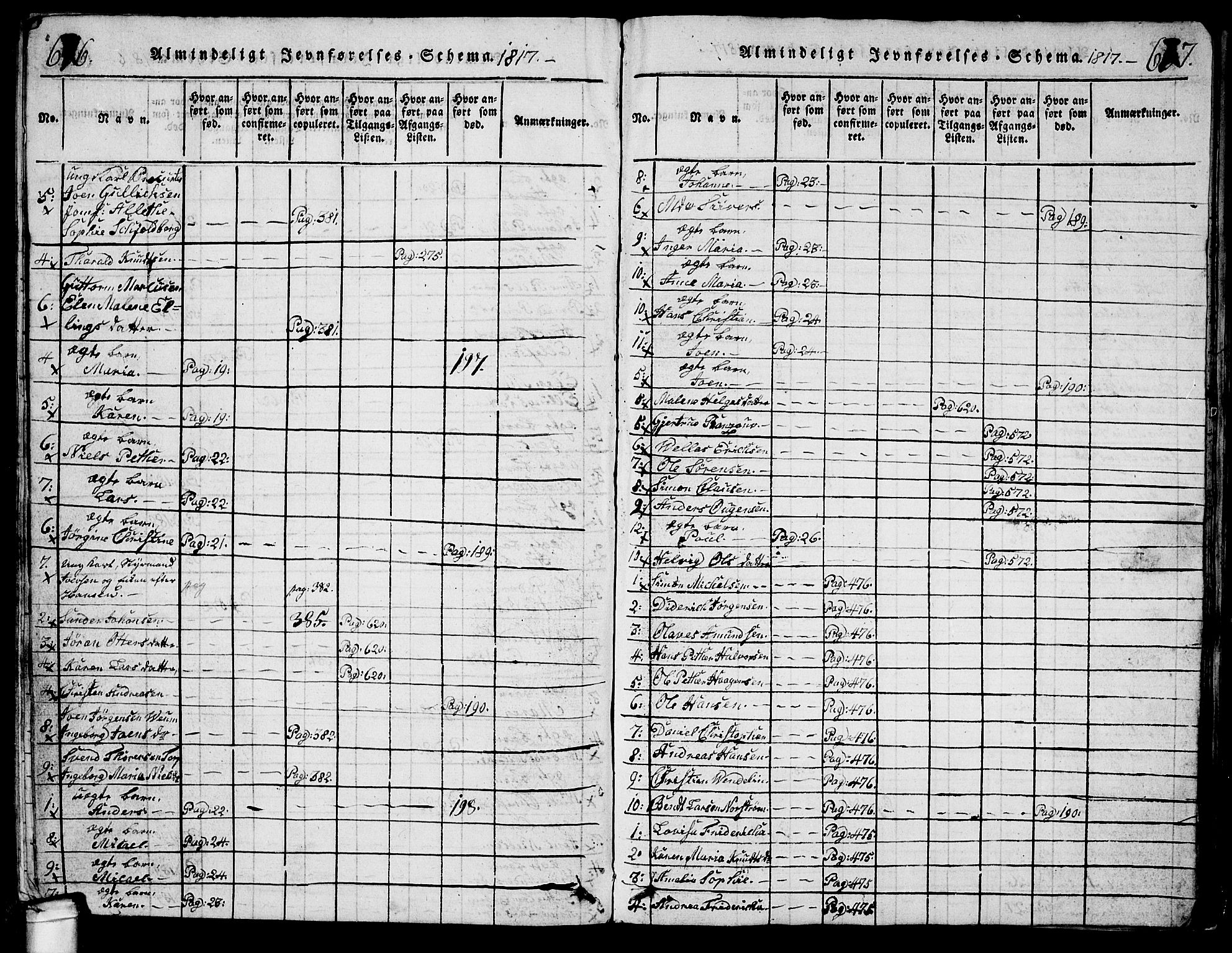 Glemmen prestekontor Kirkebøker, AV/SAO-A-10908/G/Ga/L0001: Parish register (copy) no. 1, 1816-1838, p. 676-677