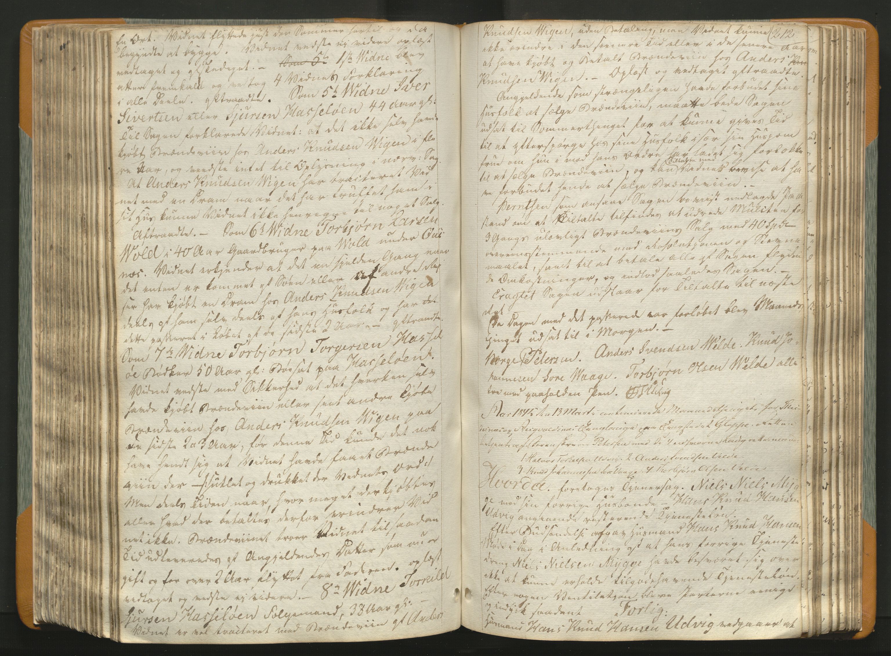Karmsund sorenskriveri, AV/SAST-A-100311/01/I/IA/IAB/L0004a: TINGBOK, 1841-1846, p. 211b-212a