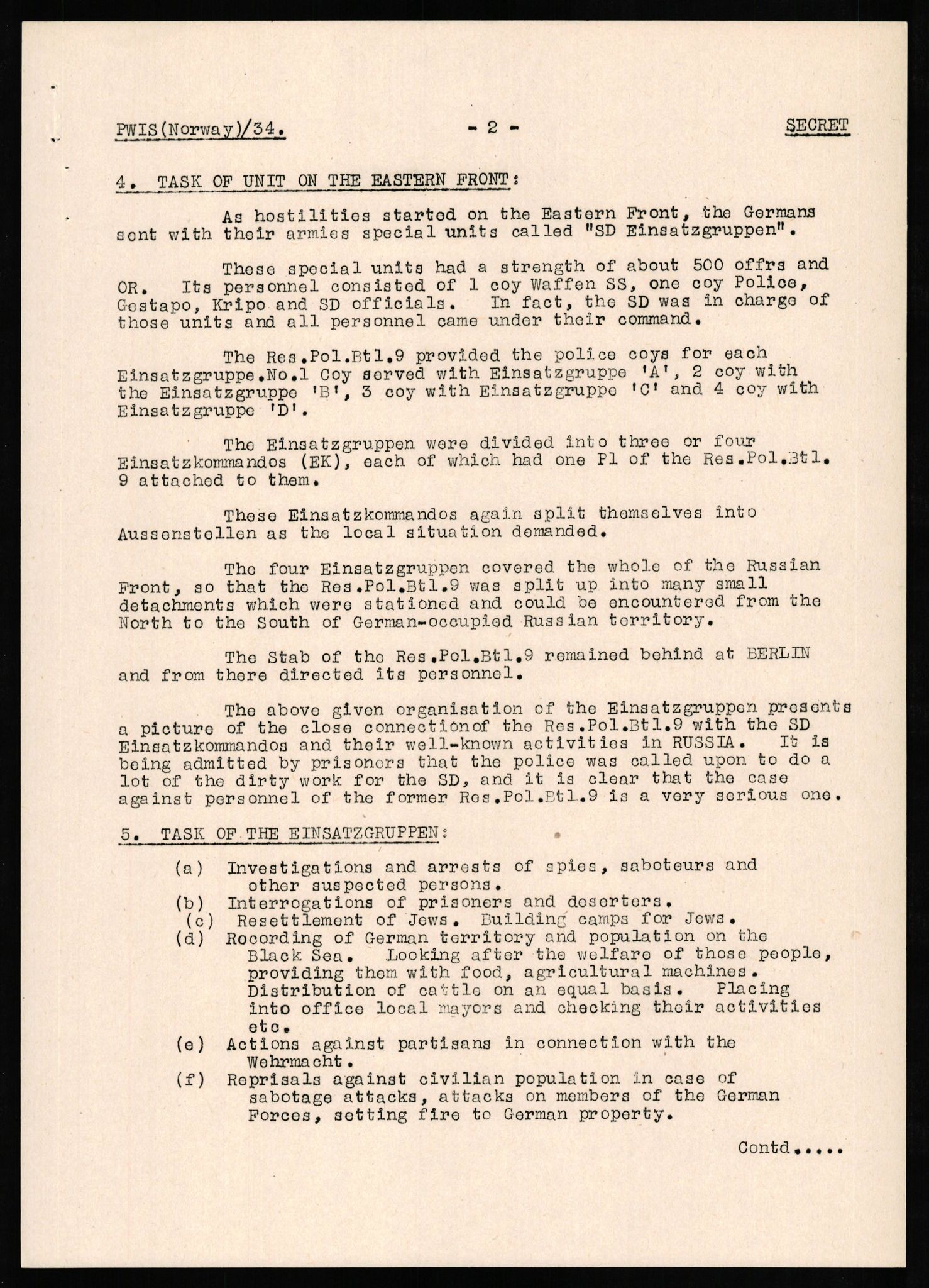 Forsvaret, Forsvarets overkommando II, RA/RAFA-3915/D/Db/L0023: CI Questionaires. Tyske okkupasjonsstyrker i Norge. Tyskere., 1945-1946, p. 549
