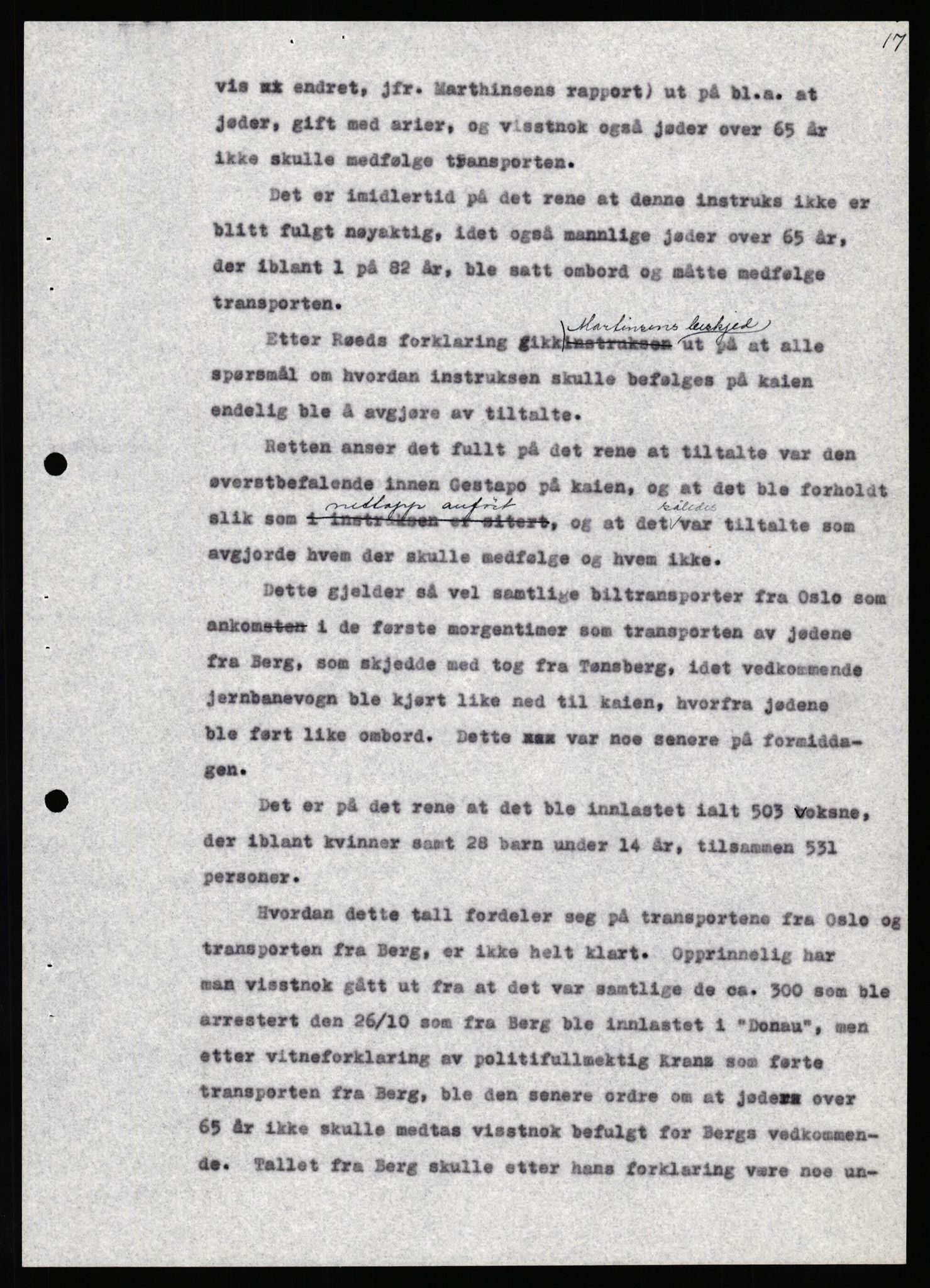 Forsvaret, Forsvarets overkommando II, AV/RA-RAFA-3915/D/Db/L0034: CI Questionaires. Tyske okkupasjonsstyrker i Norge. Tyskere., 1945-1946, p. 416